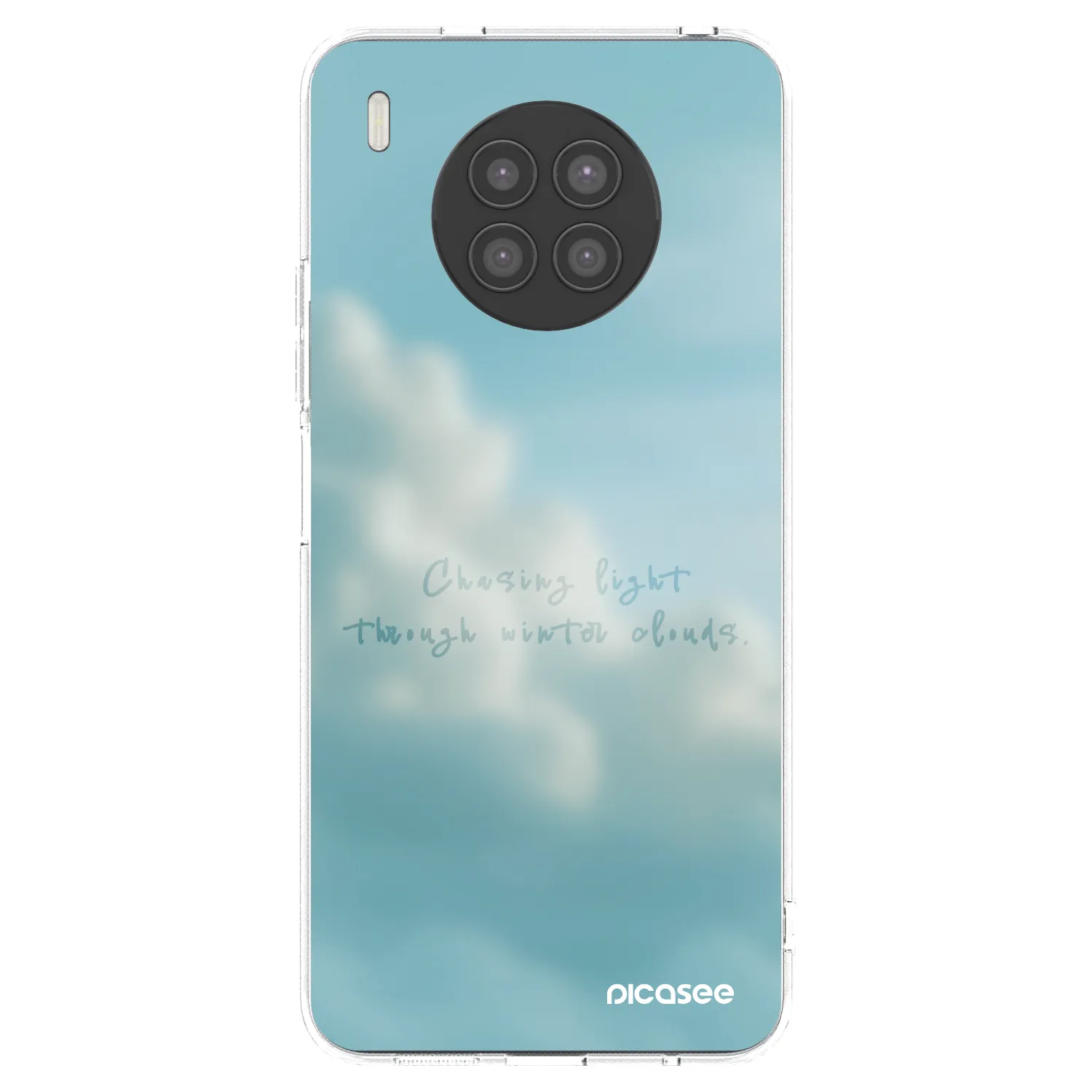 Picasee silikonski prozorni ovitek za Huawei Nova 8i - CHASiNG LIGHT