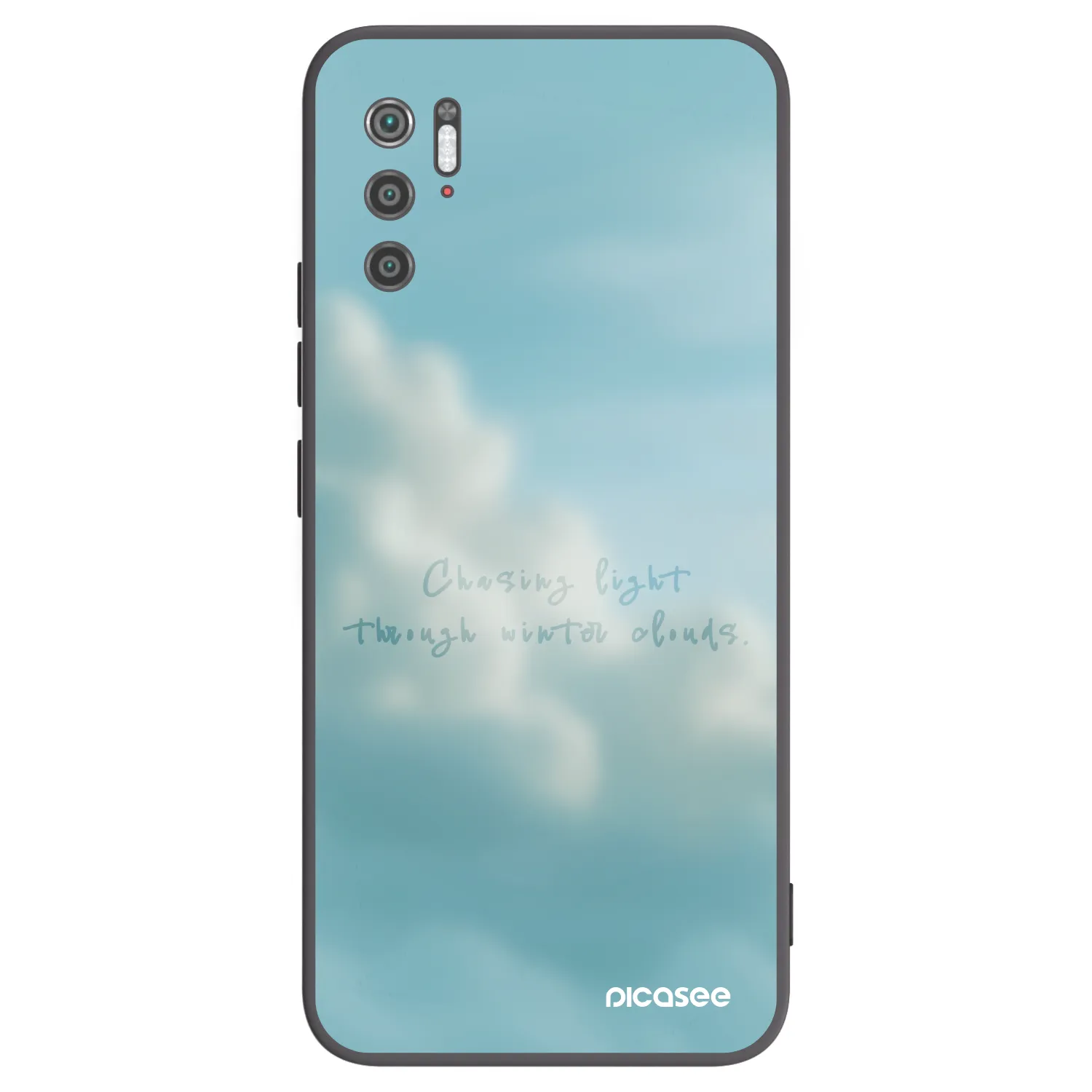 Picasee silikonski črni ovitek za Xiaomi Poco M3 Pro 5G - CHASiNG LIGHT