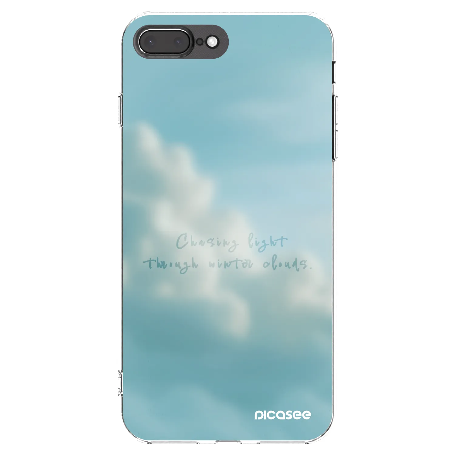 Picasee silikonski prozorni ovitek za Apple iPhone 7 Plus - CHASiNG LIGHT