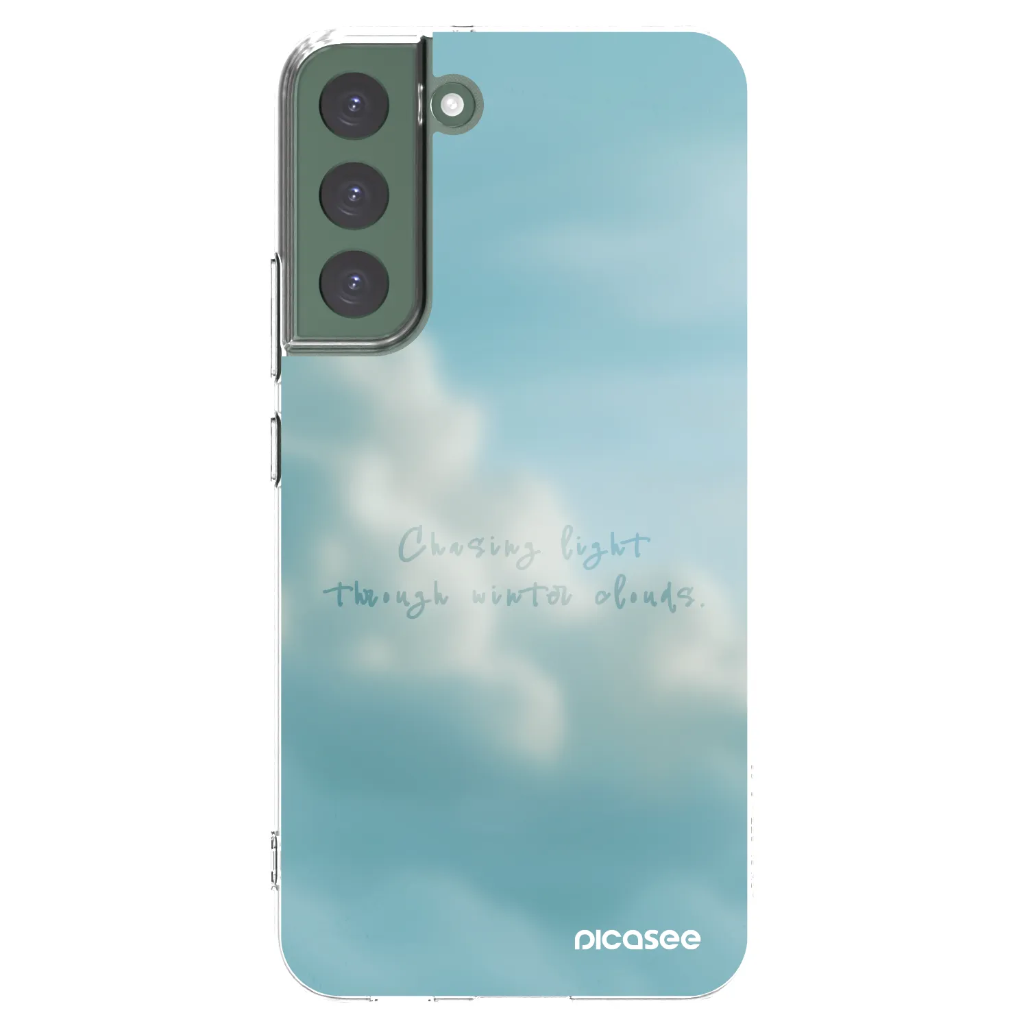 Picasee silikonski prozorni ovitek za Samsung Galaxy S22+ 5G - CHASiNG LIGHT