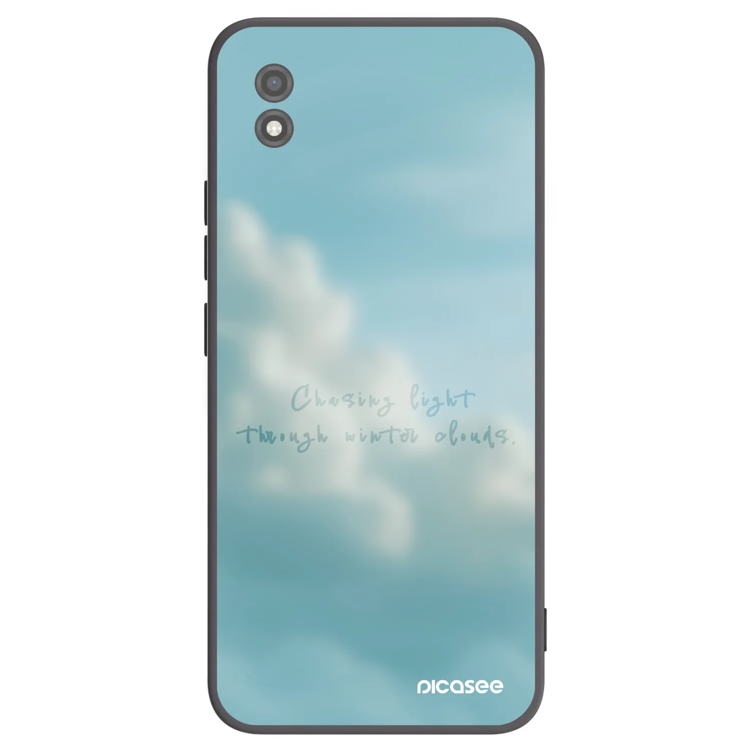Picasee silikonski črni ovitek za Realme C11 (2021) - CHASiNG LIGHT
