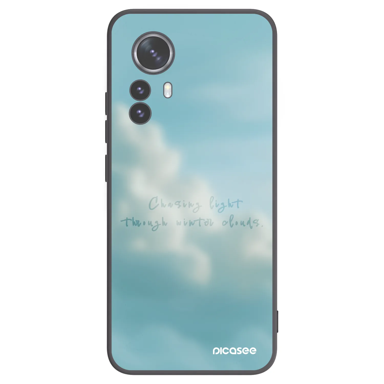Picasee silikonski črni ovitek za Xiaomi 12 Pro - CHASiNG LIGHT