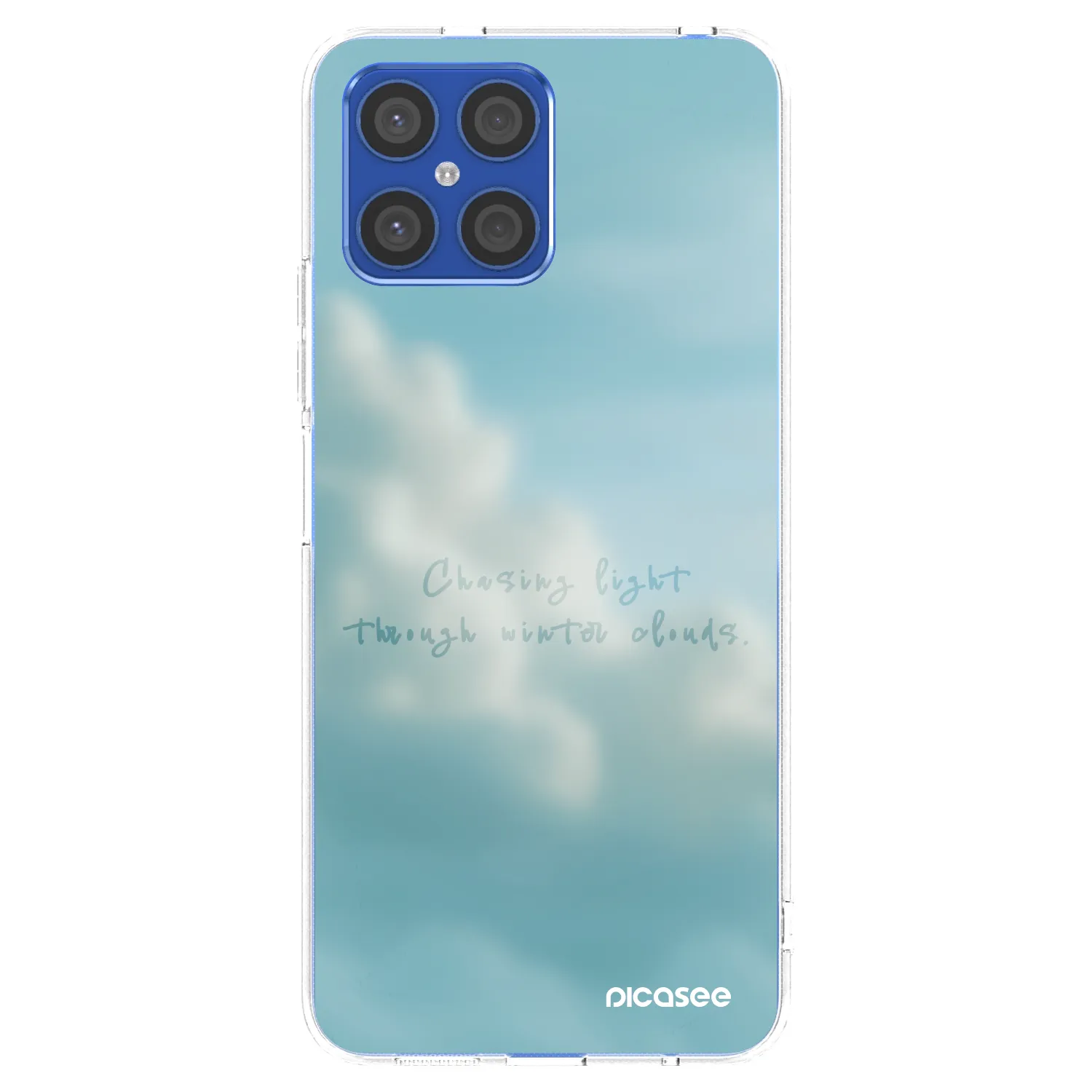Picasee silikonski prozorni ovitek za Honor X8 4G - CHASiNG LIGHT