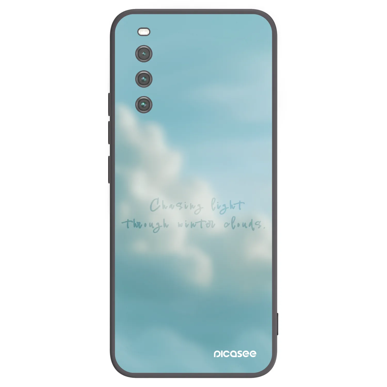 Picasee silikonski črni ovitek za Sony Xperia 10 IV 5G - CHASiNG LIGHT