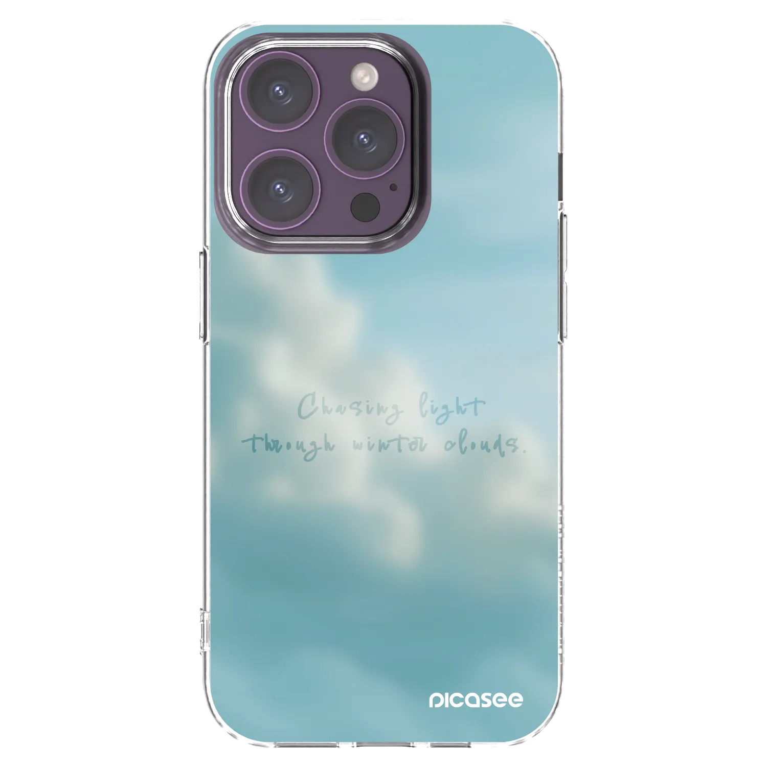 Picasee silikonski prozorni ovitek za Apple iPhone 14 Pro - CHASiNG LIGHT