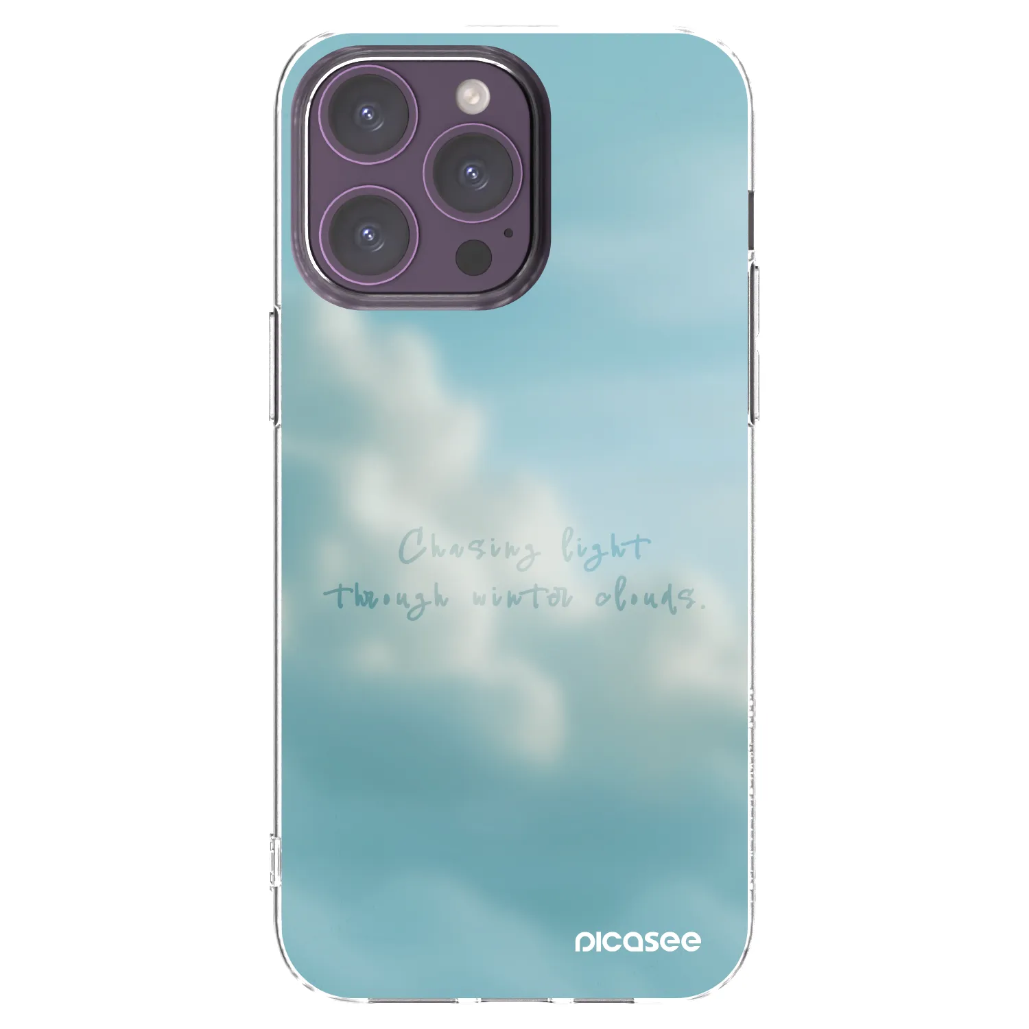 Picasee silikonski prozorni ovitek za Apple iPhone 14 Pro Max - CHASiNG LIGHT