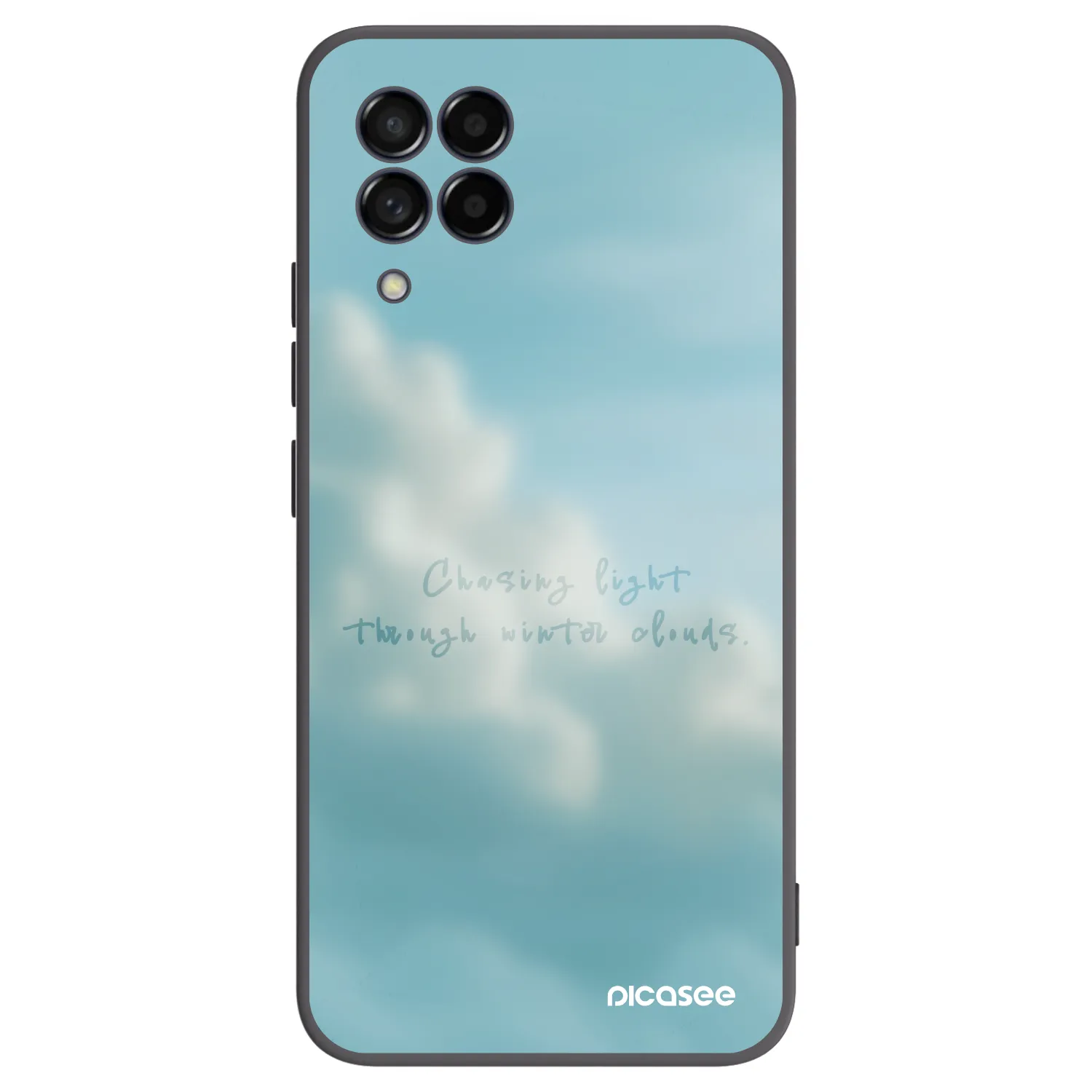 Picasee silikonski črni ovitek za Samsung Galaxy M53 5G - CHASiNG LIGHT