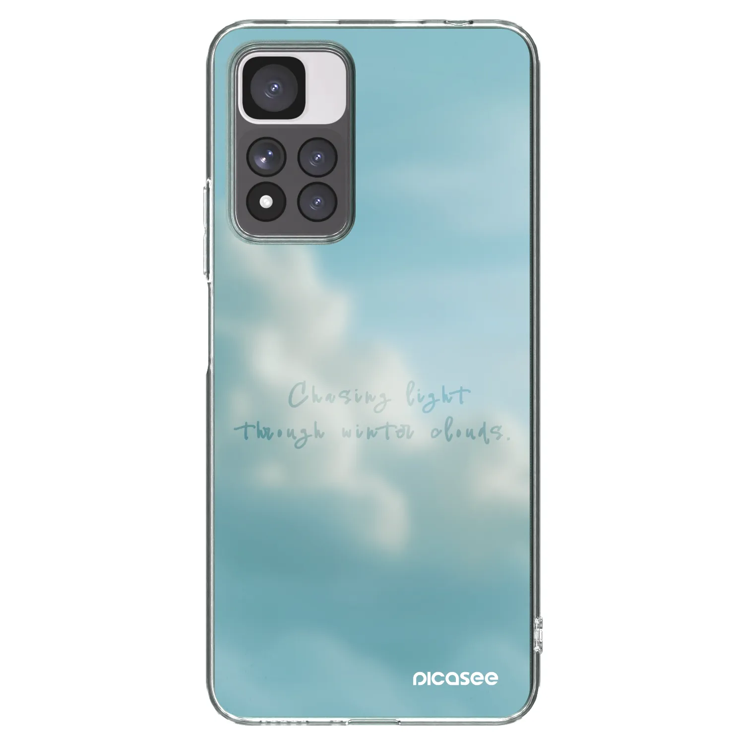 Picasee silikonski prozorni ovitek za Xiaomi Redmi Note 11 Pro+ 5G - CHASiNG LIGHT