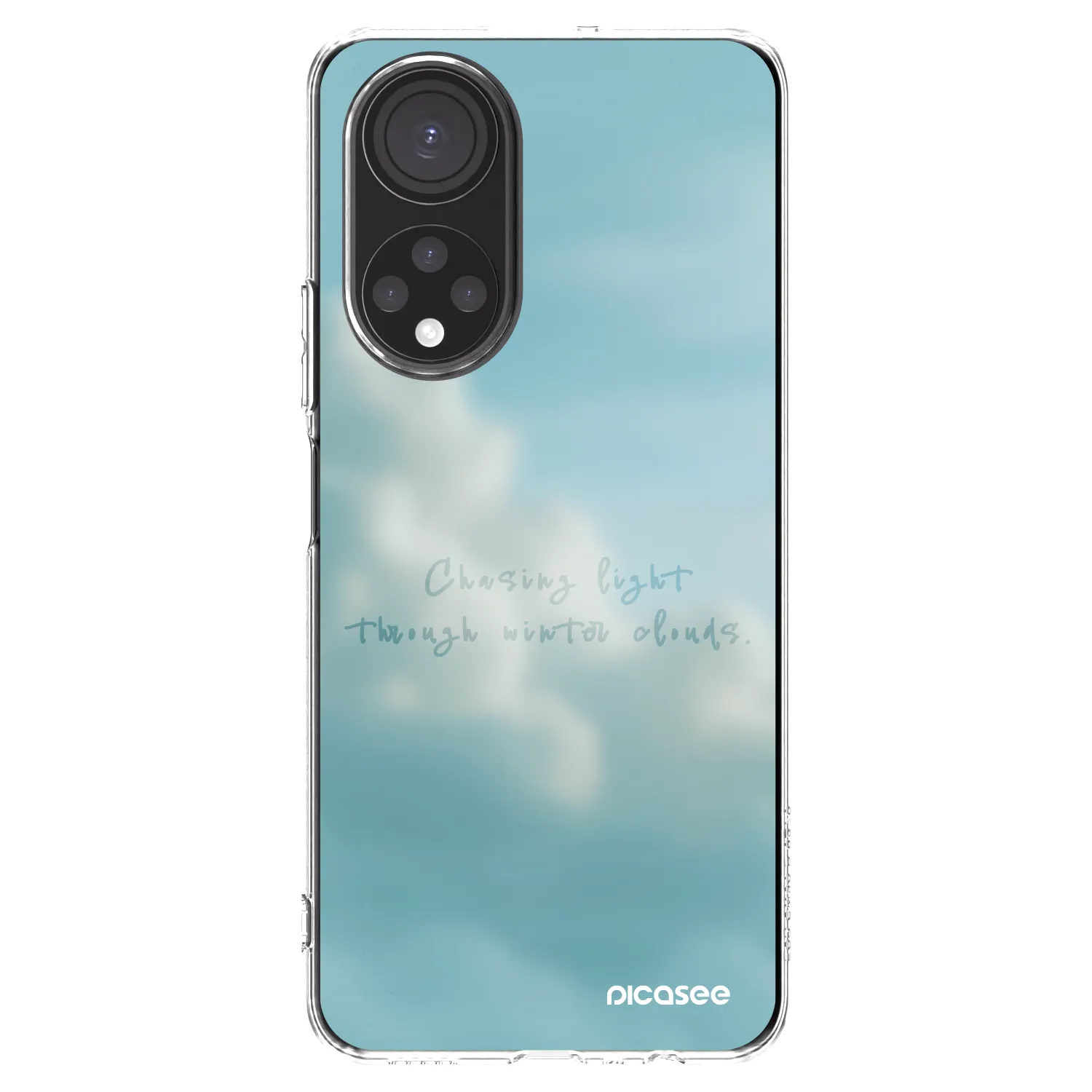 Picasee silikonski prozorni ovitek za Honor X7 - CHASiNG LIGHT