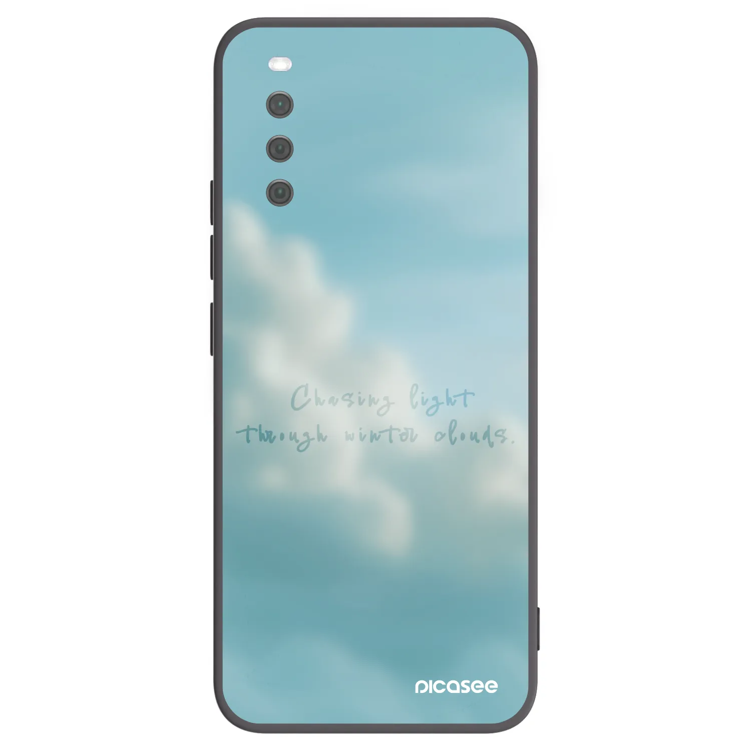 Picasee silikonski črni ovitek za Sony Xperia 10 III - CHASiNG LIGHT