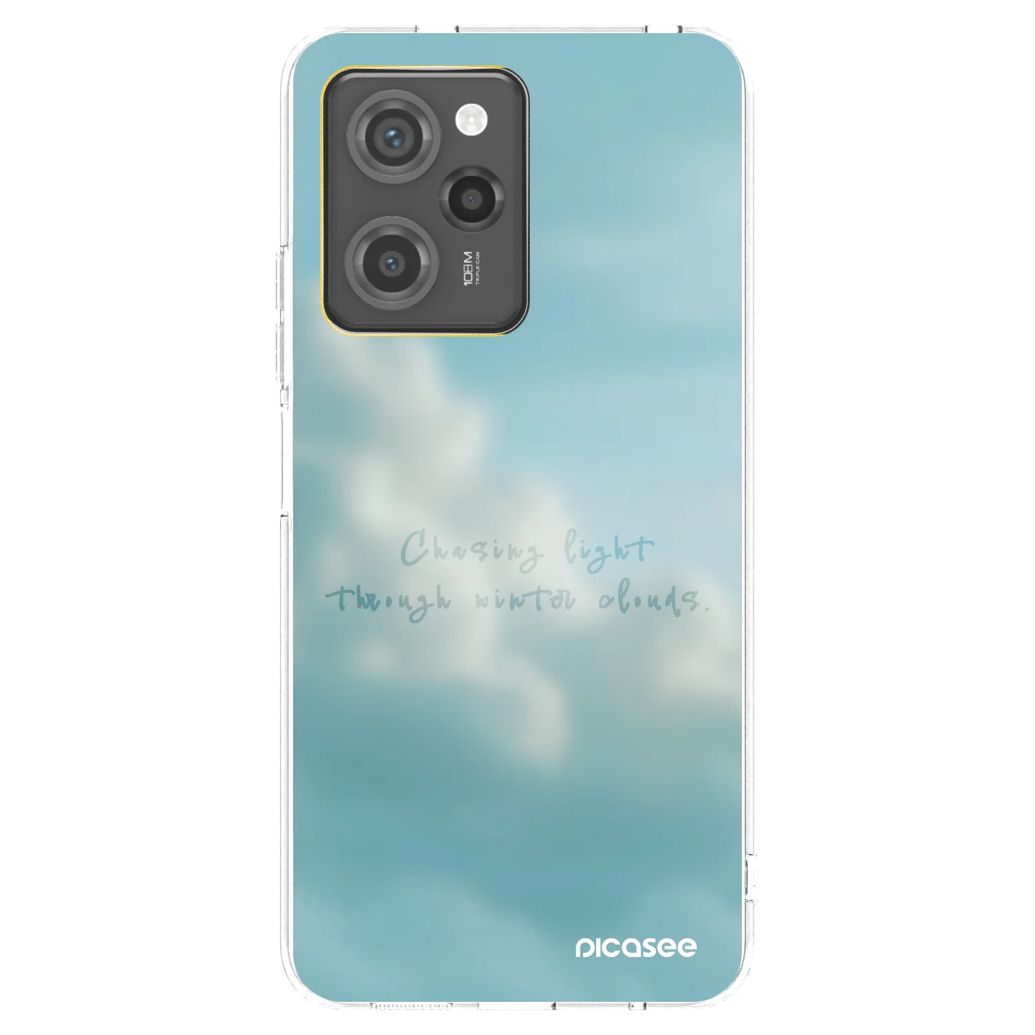Picasee silikonski črni ovitek za Xiaomi Poco X5 Pro - CHASiNG LIGHT