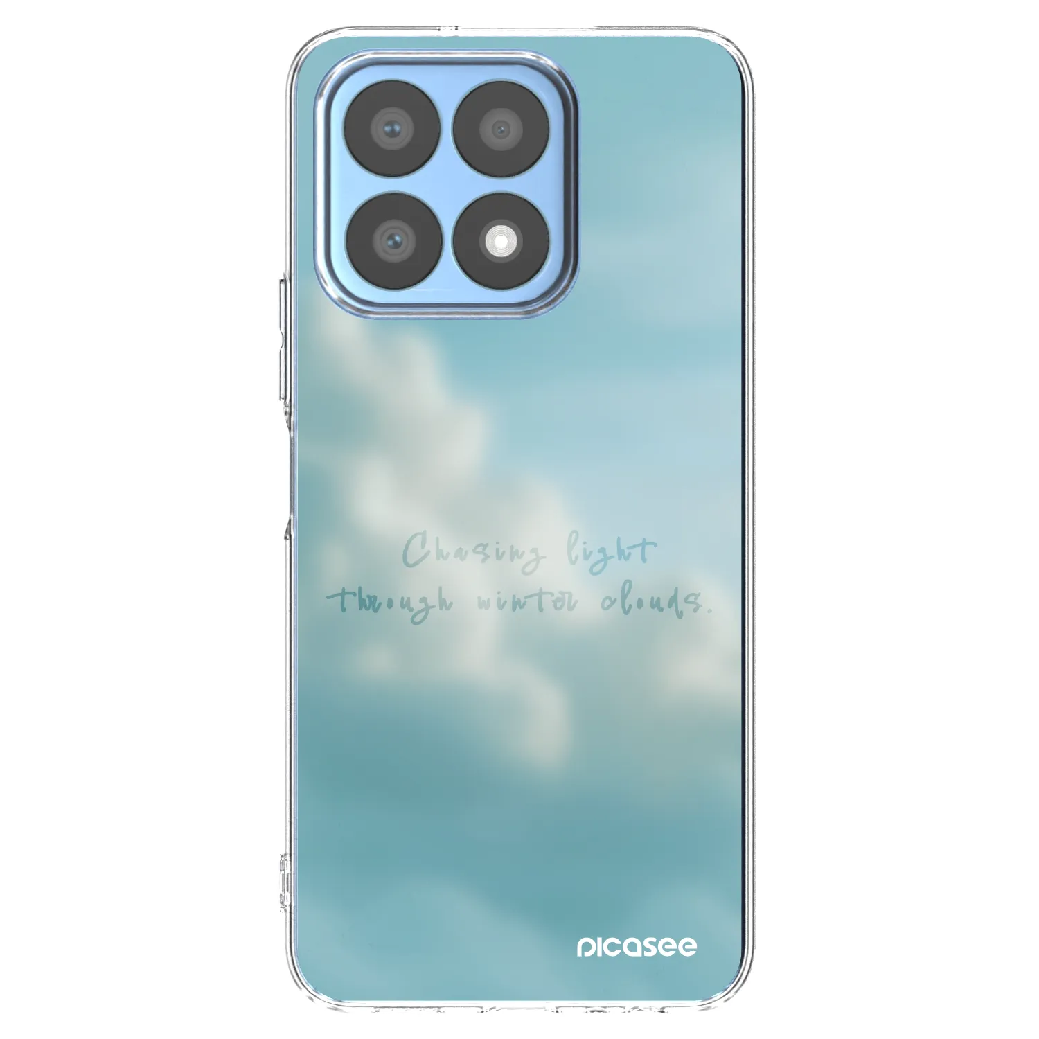 Picasee silikonski prozorni ovitek za Honor X8a - CHASiNG LIGHT