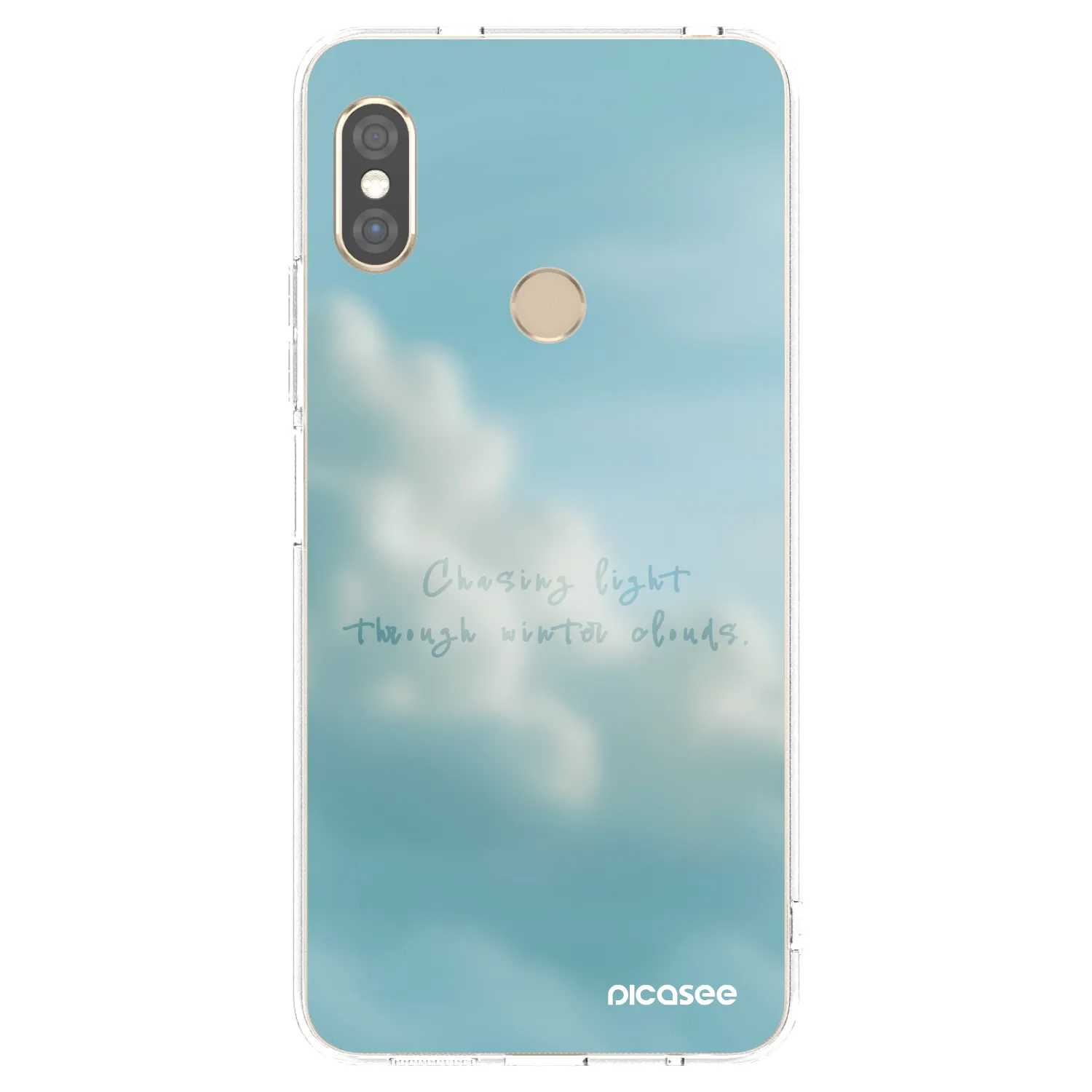 Picasee silikonski prozorni ovitek za Xiaomi Redmi Note 5 Global - CHASiNG LIGHT