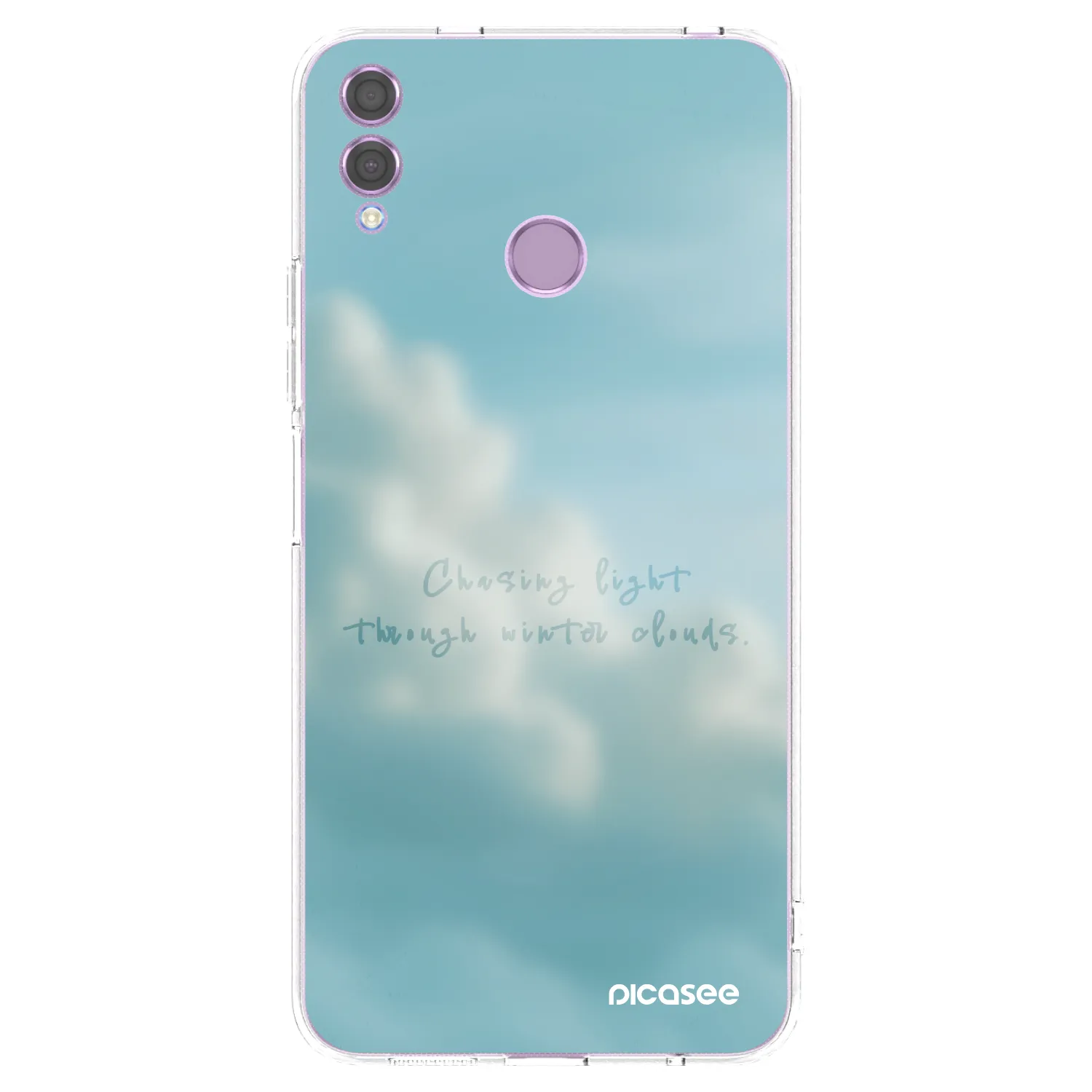Picasee silikonski prozorni ovitek za Honor 8X - CHASiNG LIGHT