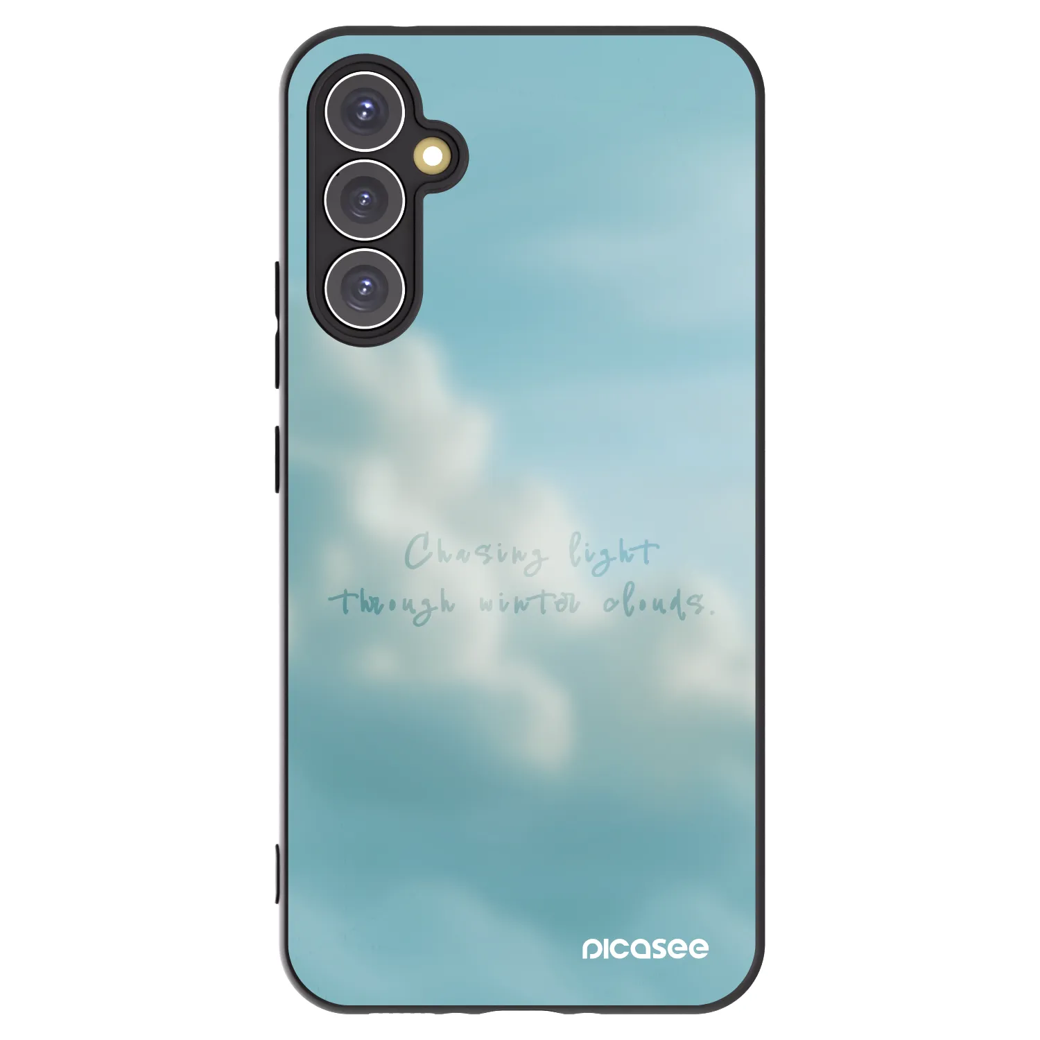 Picasee silikonski črni ovitek za Samsung Galaxy A34 5G A346B - CHASiNG LIGHT