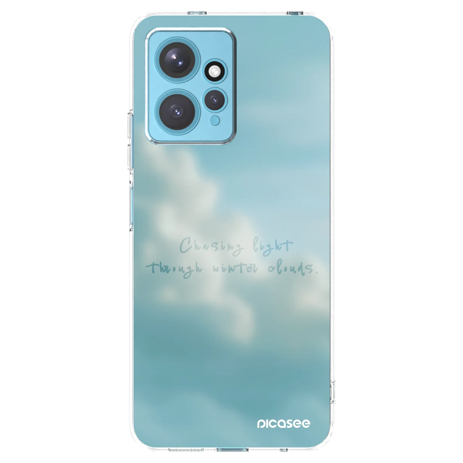 Picasee silikonski prozorni ovitek za Xiaomi Redmi Note 12 4G - CHASiNG LIGHT
