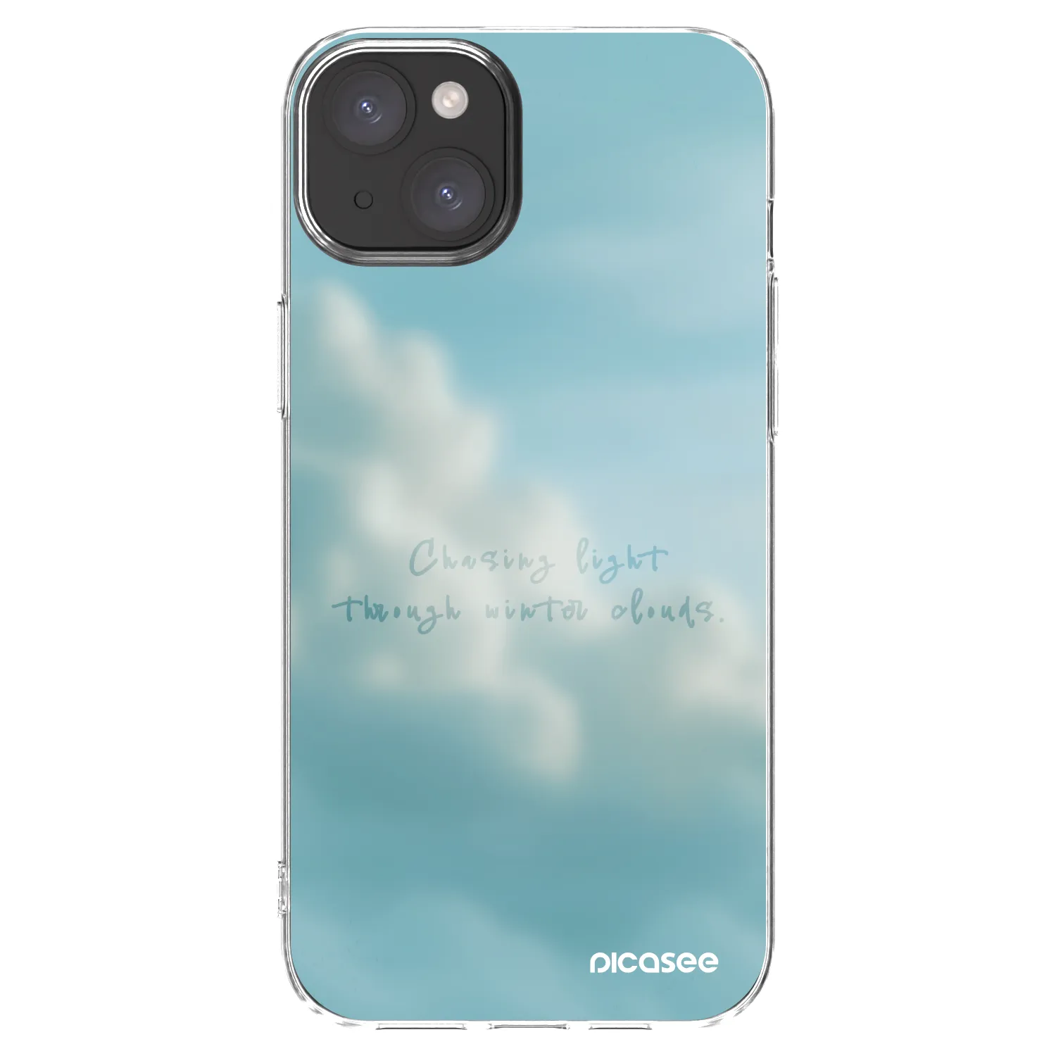 Picasee silikonski prozorni ovitek za Apple iPhone 15 Plus - CHASiNG LIGHT