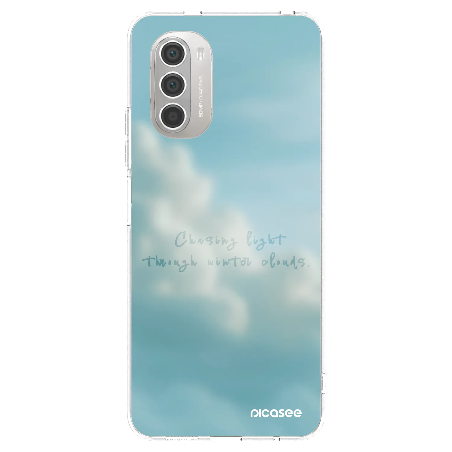 Picasee silikonski prozorni ovitek za Motorola Moto G51 - CHASiNG LIGHT