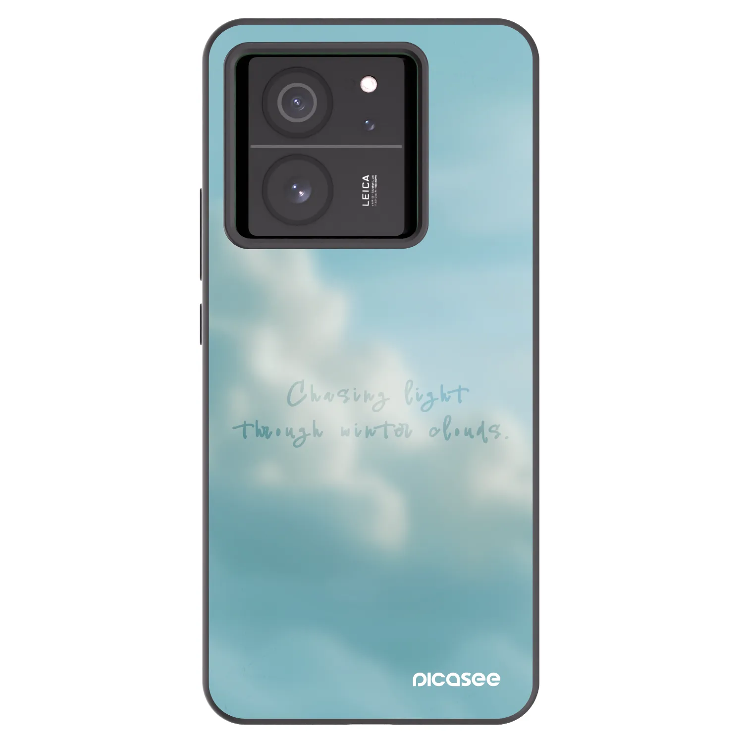 Picasee silikonski črni ovitek za Xiaomi 13T Pro - CHASiNG LIGHT