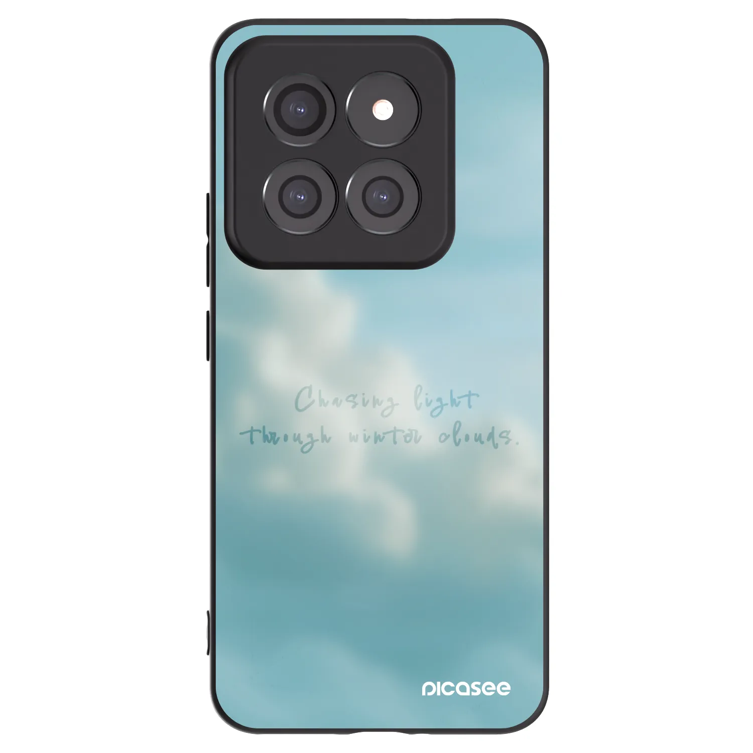 Picasee silikonski črni ovitek za Xiaomi 14 Pro - CHASiNG LIGHT