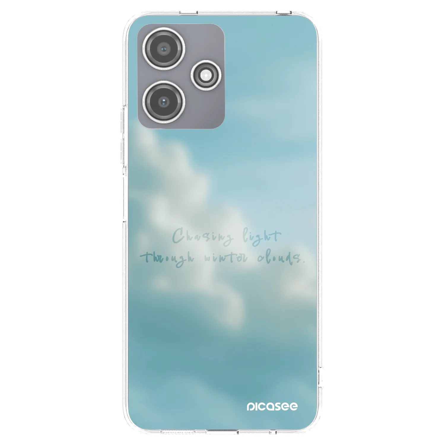 Picasee silikonski prozorni ovitek za Xiaomi Redmi 12 5G - CHASiNG LIGHT