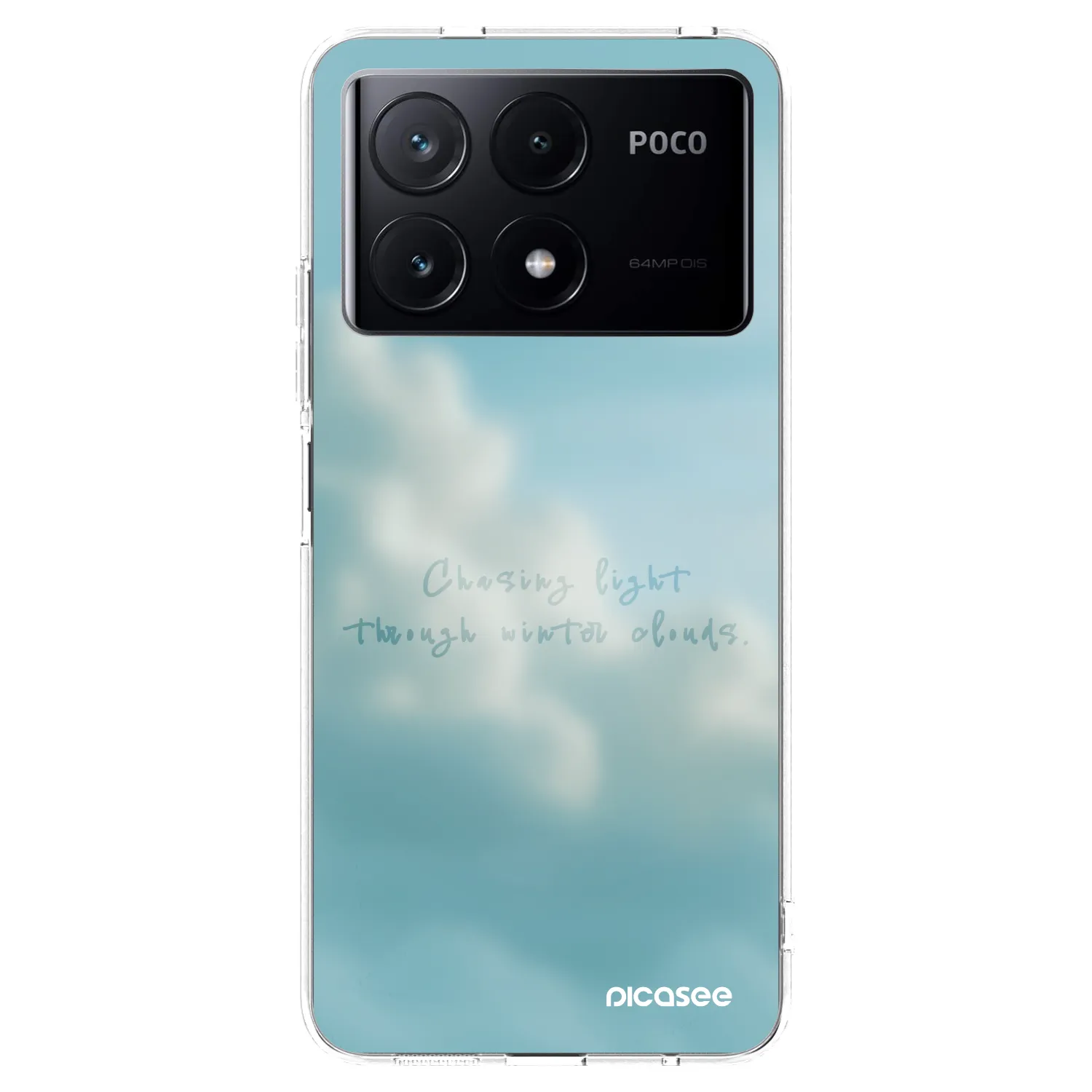 Picasee silikonski prozorni ovitek za Xiaomi Poco X6 Pro - CHASiNG LIGHT