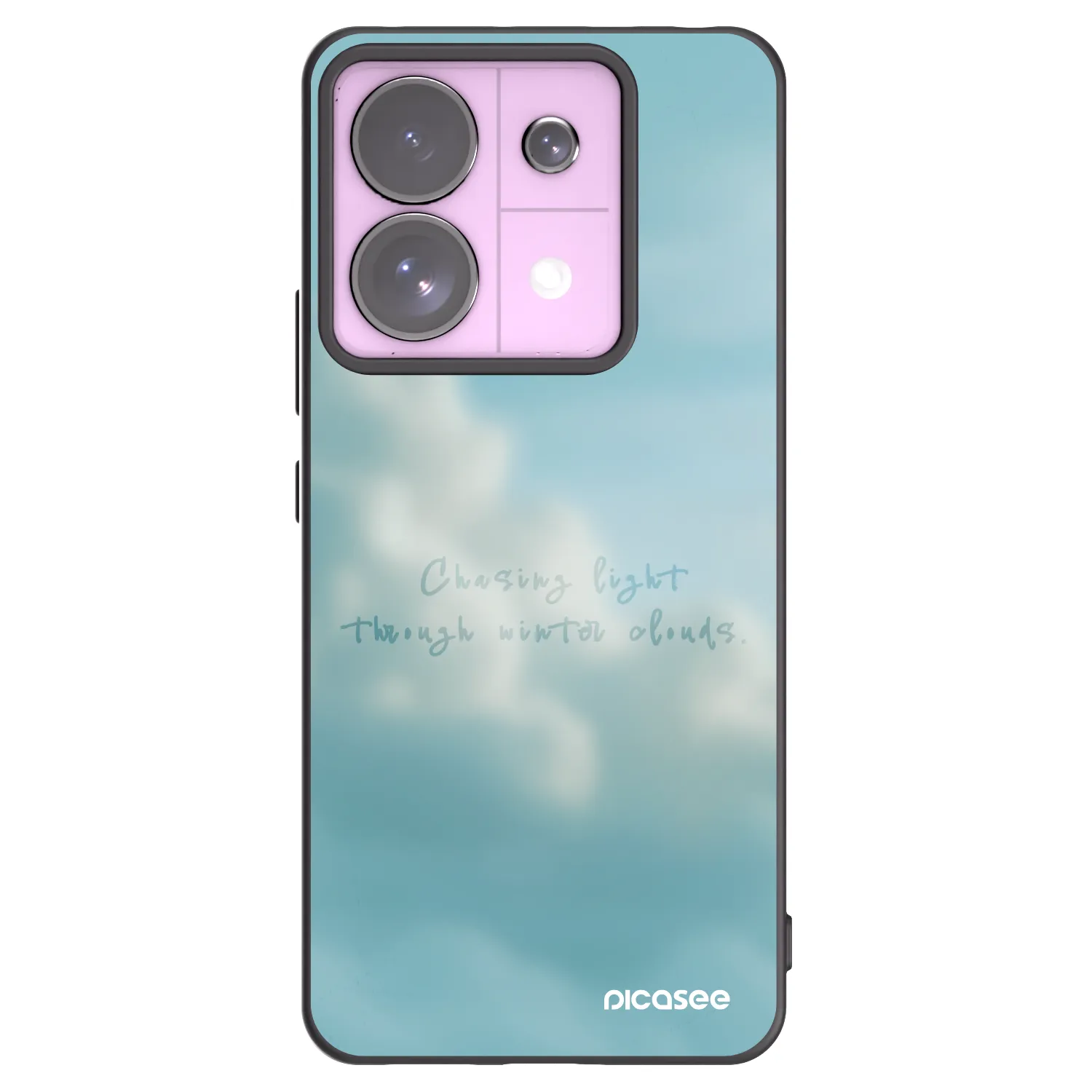 Picasee silikonski črni ovitek za Xiaomi Redmi Note 13 Pro 5G - CHASiNG LIGHT