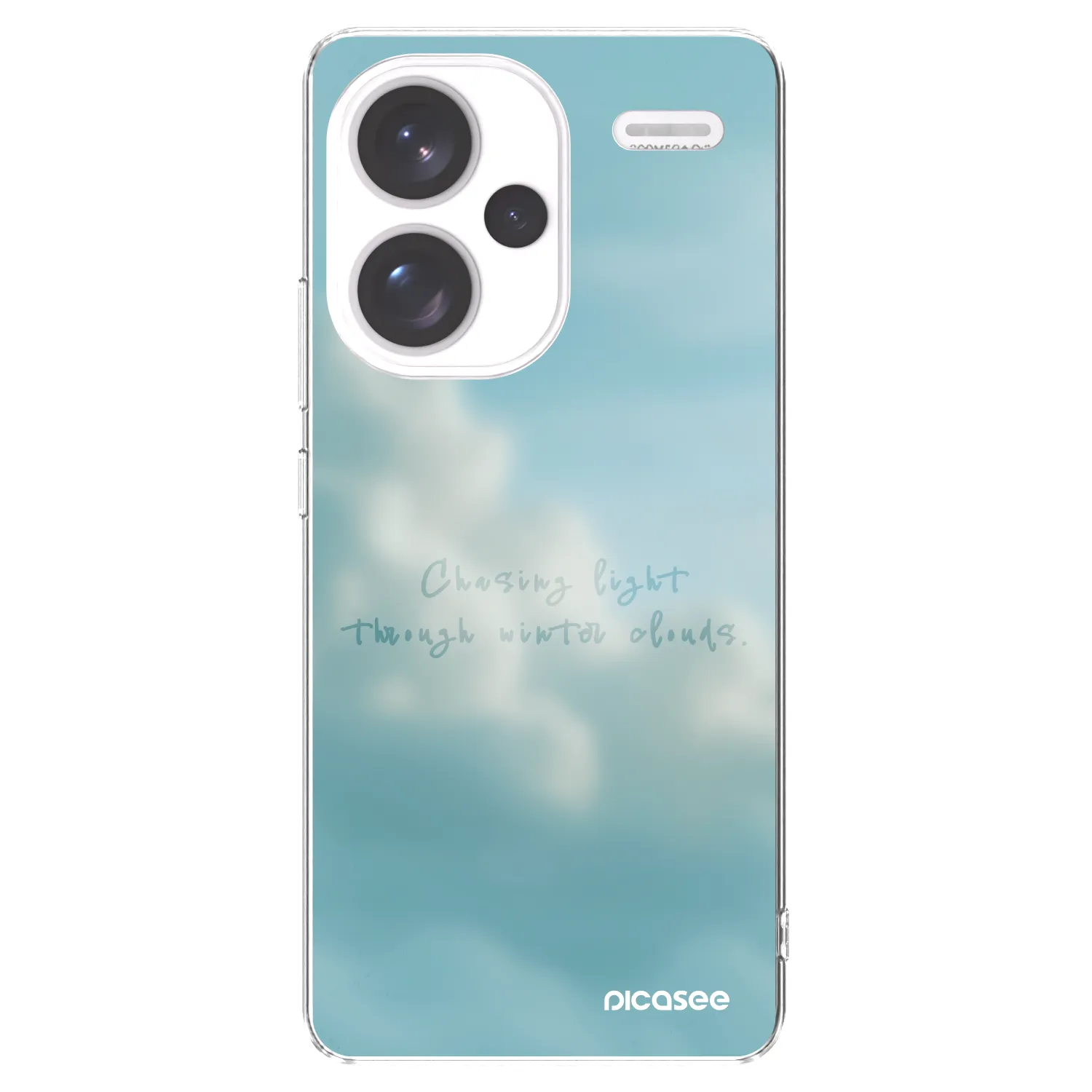 Picasee silikonski prozorni ovitek za Xiaomi Redmi Note 13 Pro+ 5G - CHASiNG LIGHT