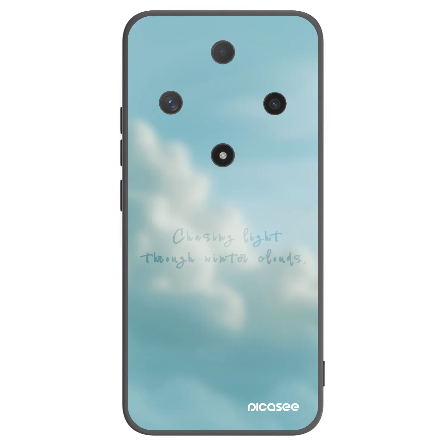 Picasee silikonski črni ovitek za Honor Magic6 Lite 5G - CHASiNG LIGHT