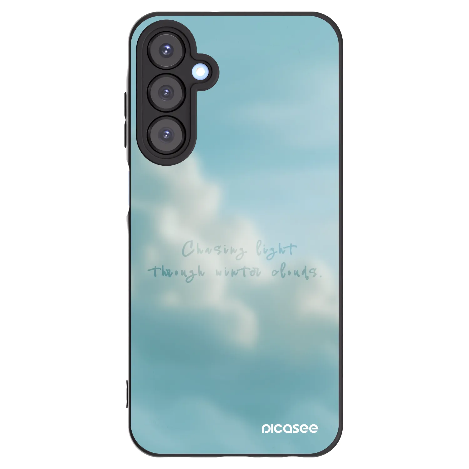 Picasee silikonski črni ovitek za Samsung Galaxy A25 A256B 5G - CHASiNG LIGHT