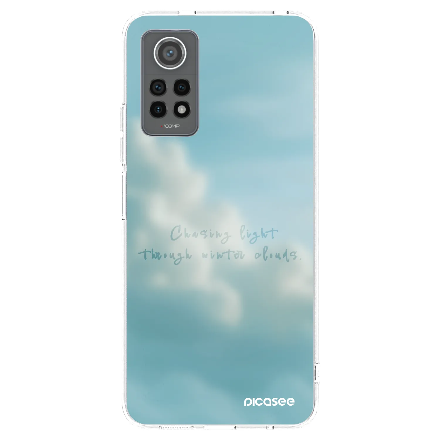 Picasee silikonski prozorni ovitek za Xiaomi Redmi Note 12 Pro 4G - CHASiNG LIGHT
