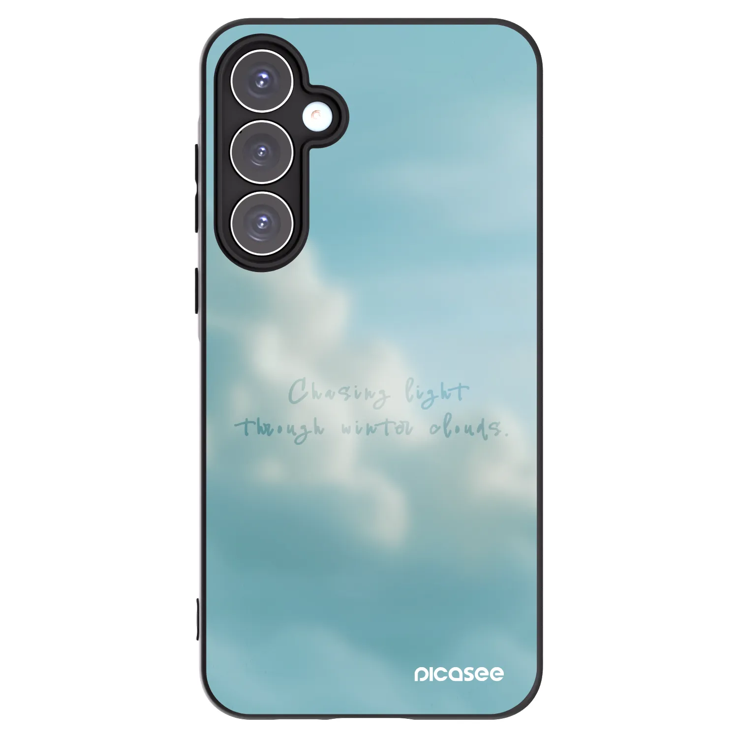 Picasee silikonski črni ovitek za Samsung Galaxy A55 5G A556B - CHASiNG LIGHT