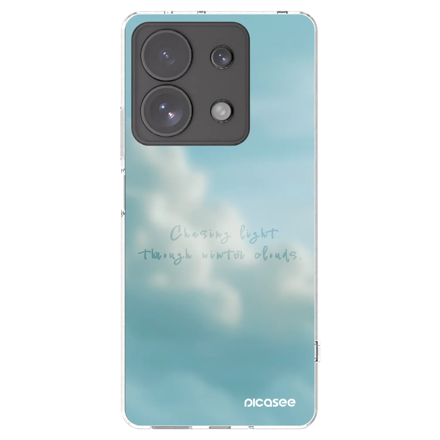 Picasee silikonski prozorni ovitek za Xiaomi Redmi Note 13 Pro 4G - CHASiNG LIGHT