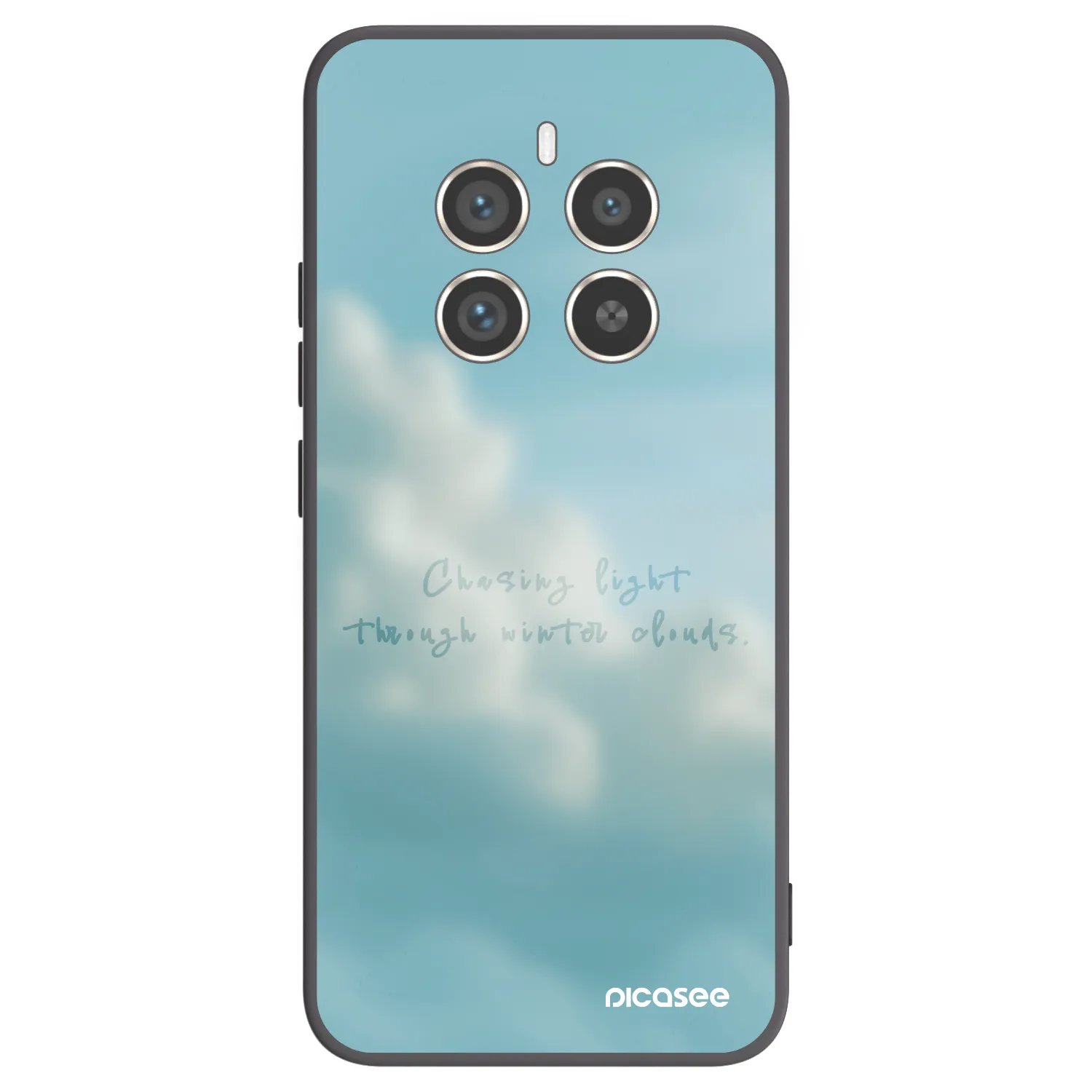 Picasee silikonski črni ovitek za Realme 12 Pro 5G - CHASiNG LIGHT