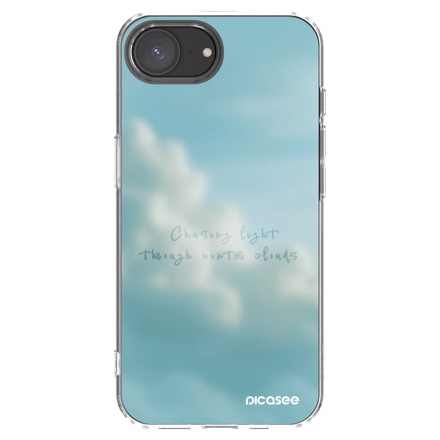 Picasee silikonski prozorni ovitek za Apple iPhone 16e - CHASiNG LIGHT