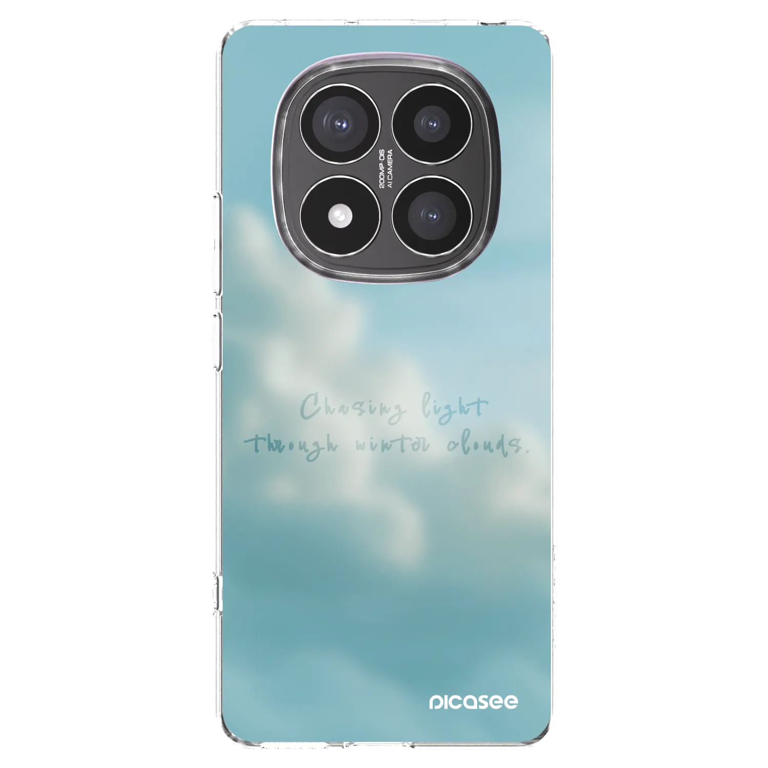 Picasee silikonski prozorni ovitek za Xiaomi Redmi Note 14 Pro+ 5G - CHASiNG LIGHT