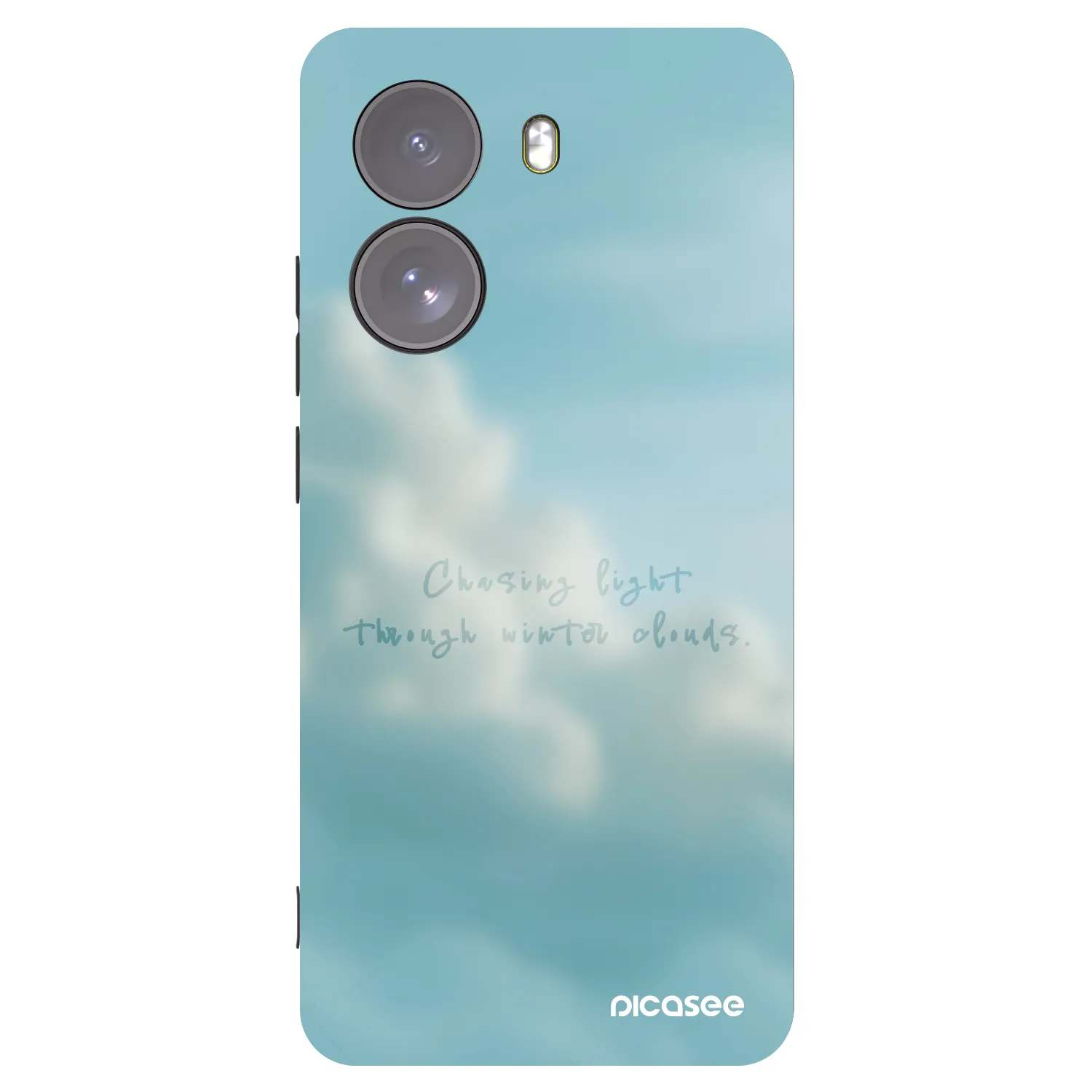 Picasee silikonski črni ovitek za Xiaomi Poco X7 - CHASiNG LIGHT