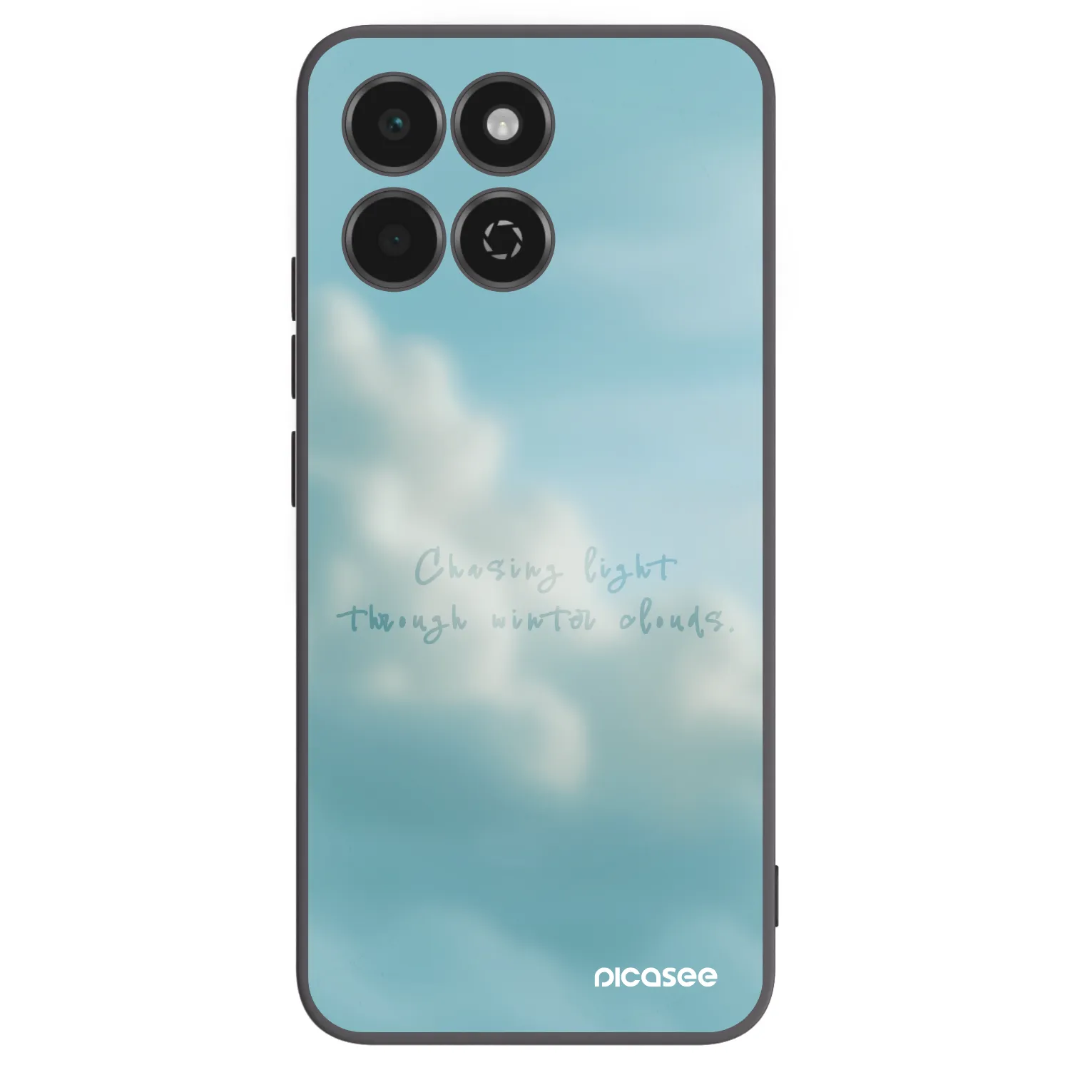 Picasee silikonski črni ovitek za Honor 200 Smart 5G - CHASiNG LIGHT