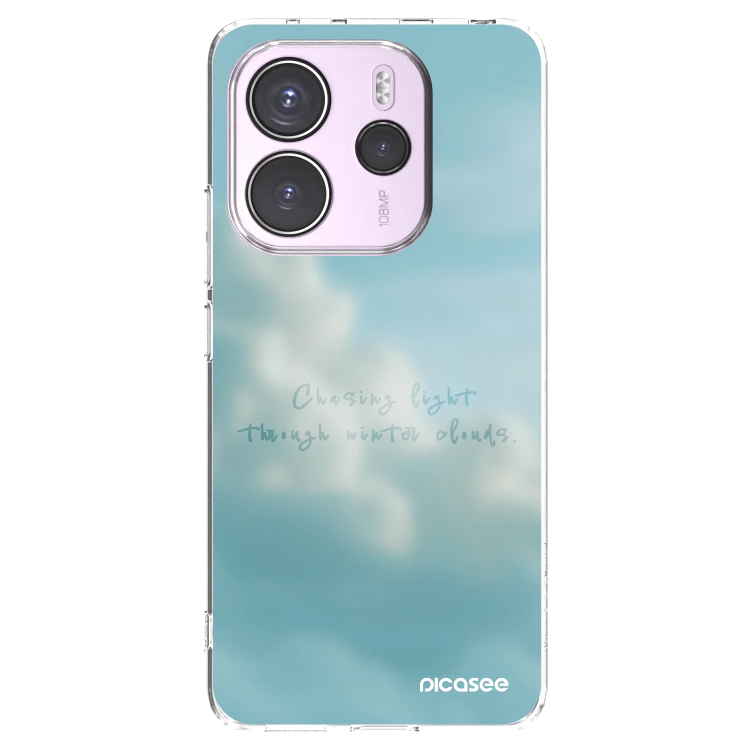 Picasee silikonski prozorni ovitek za Xiaomi Redmi Note 14 4G - CHASiNG LIGHT