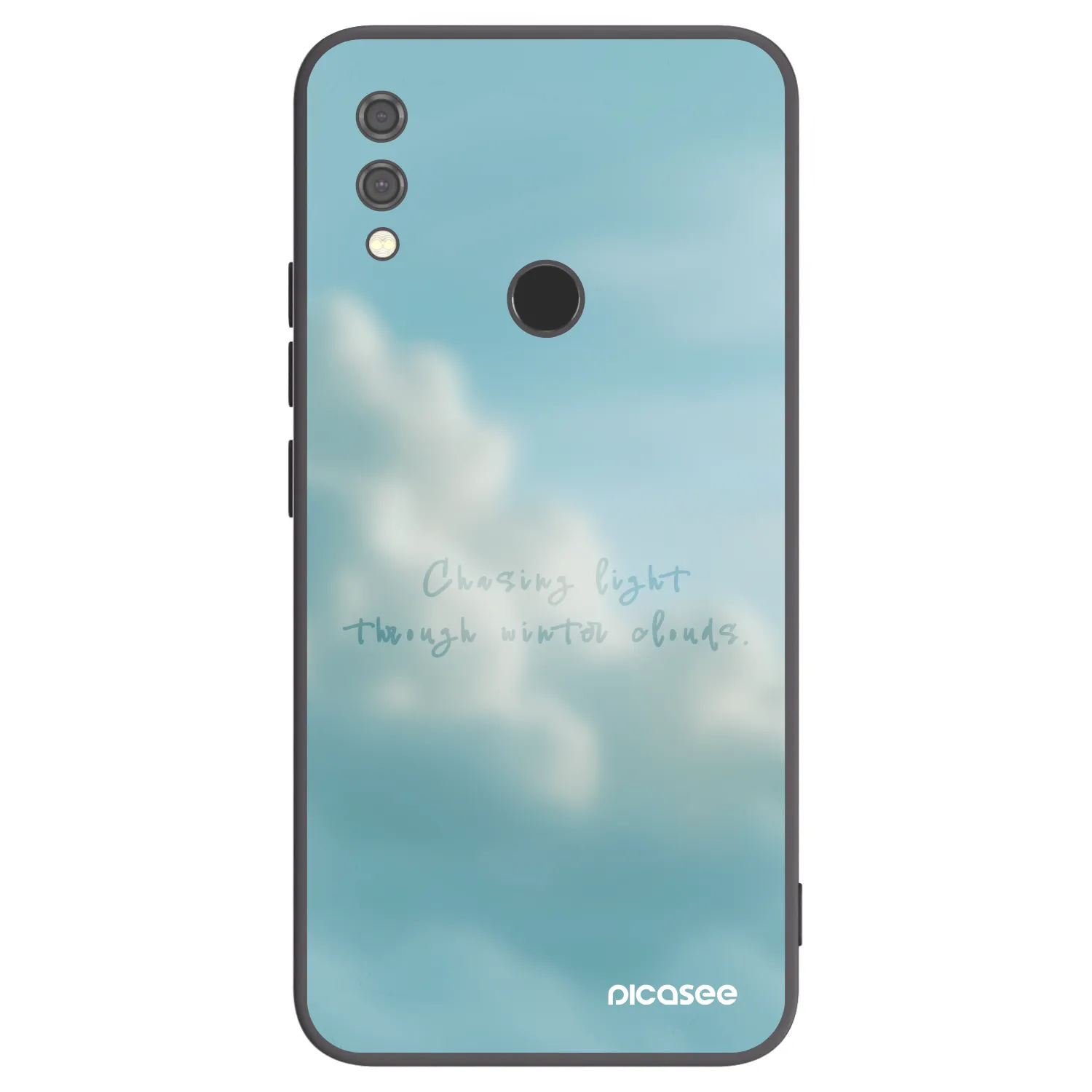 Picasee silikonski črni ovitek za Xiaomi Redmi Note 7 - CHASiNG LIGHT