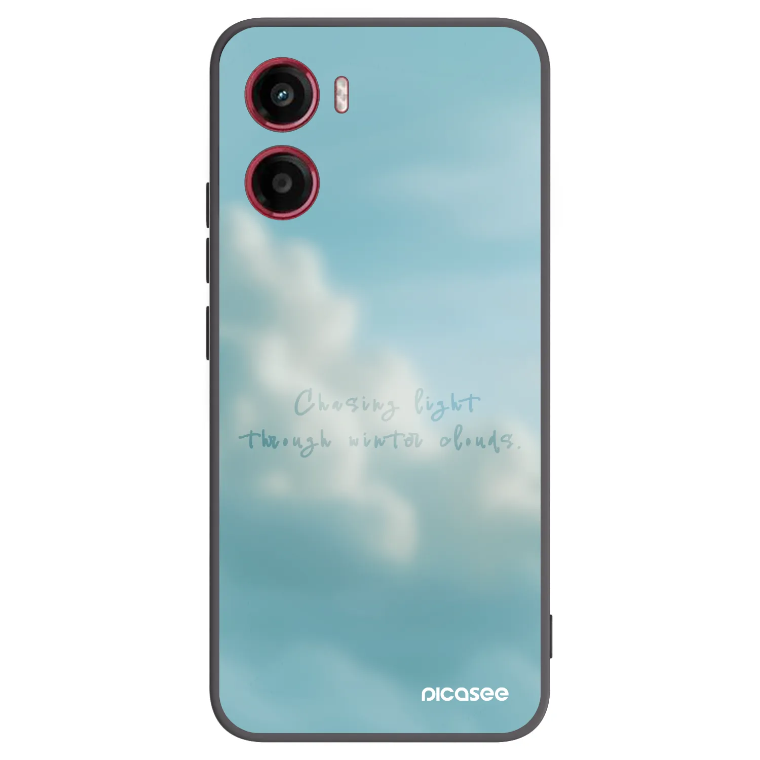 Picasee silikonski črni ovitek za Motorola Moto G05 - CHASiNG LIGHT