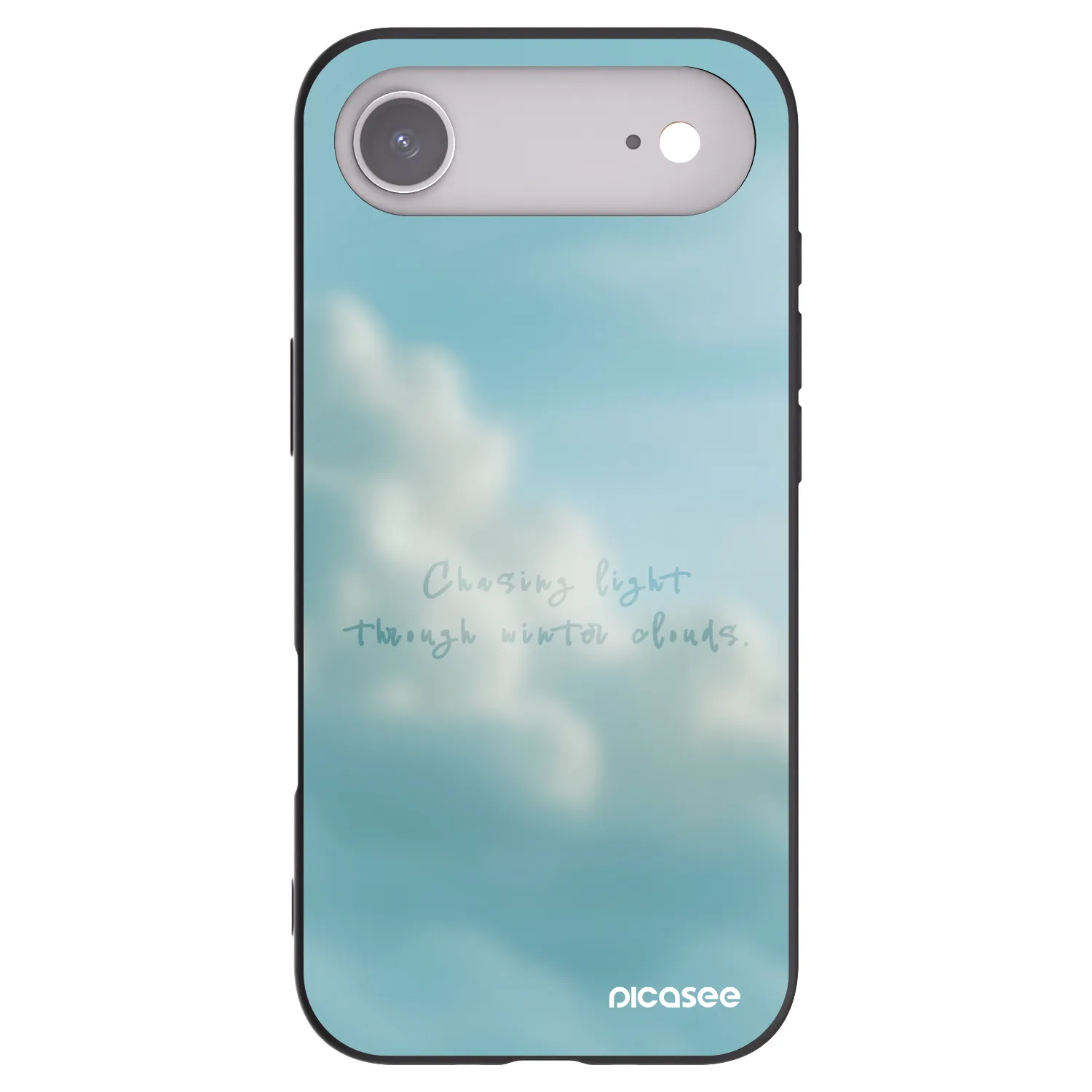 Picasee silikonski črni ovitek za Apple iPhone Air - CHASiNG LIGHT