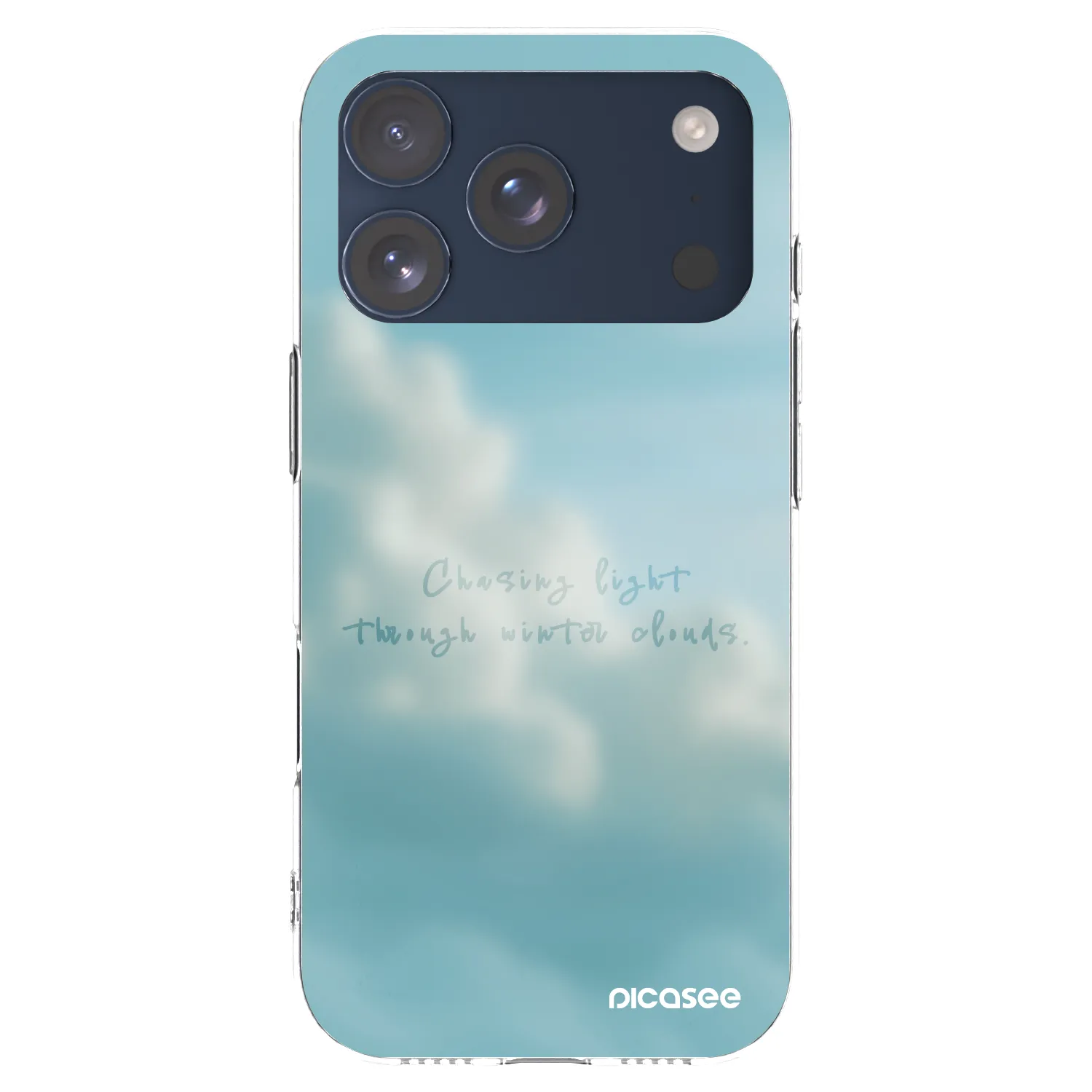 Picasee silikonski prozorni ovitek za Apple iPhone 17 Pro - CHASiNG LIGHT