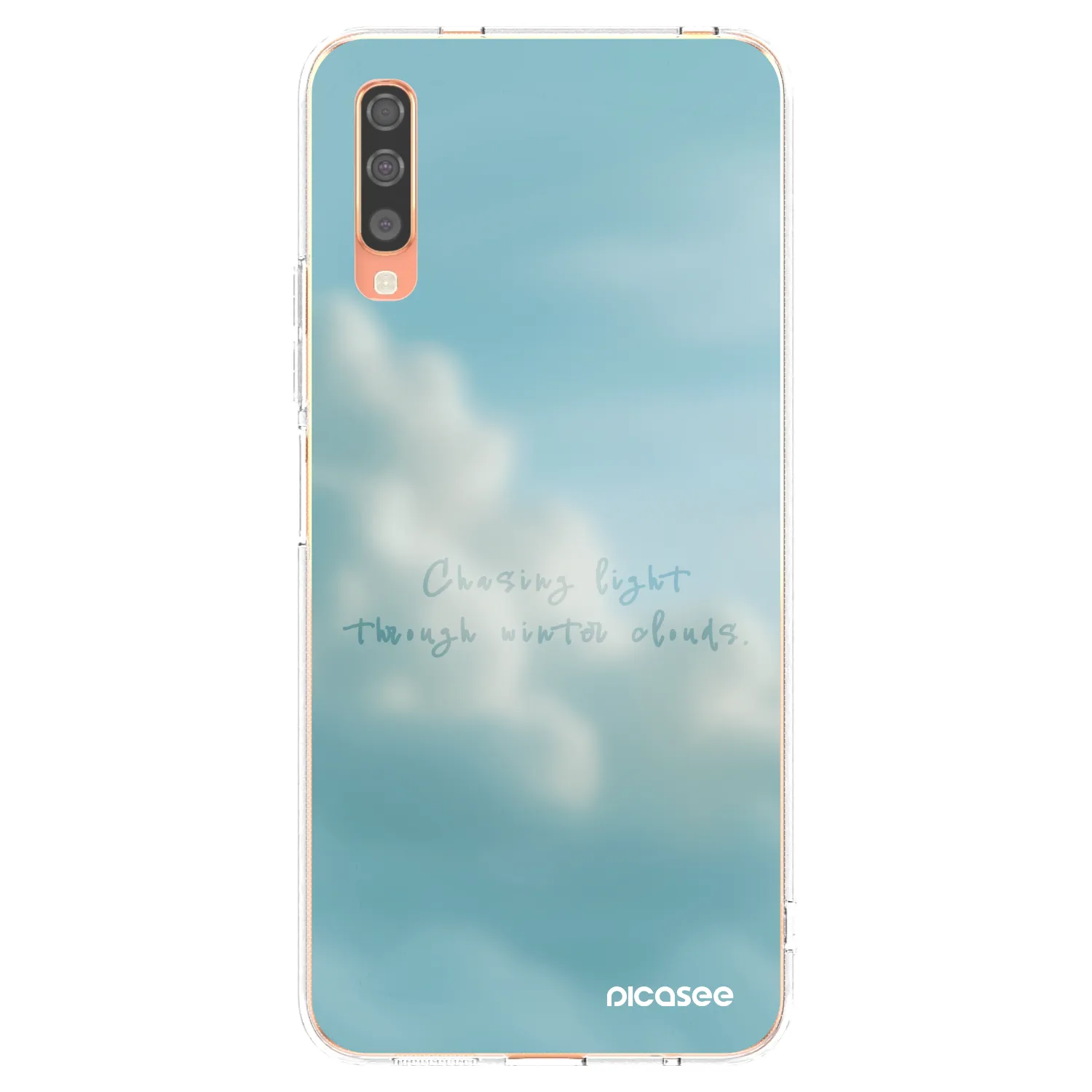 Picasee silikonski prozorni ovitek za Samsung Galaxy A70 A705F - CHASiNG LIGHT