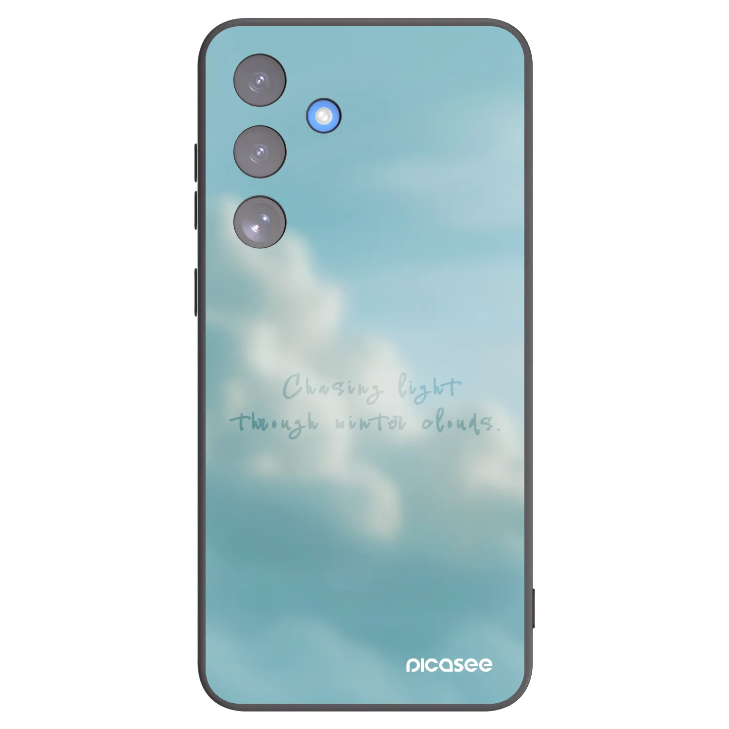 Picasee silikonski črni ovitek za Samsung Galaxy S25 FE 5G - CHASiNG LIGHT