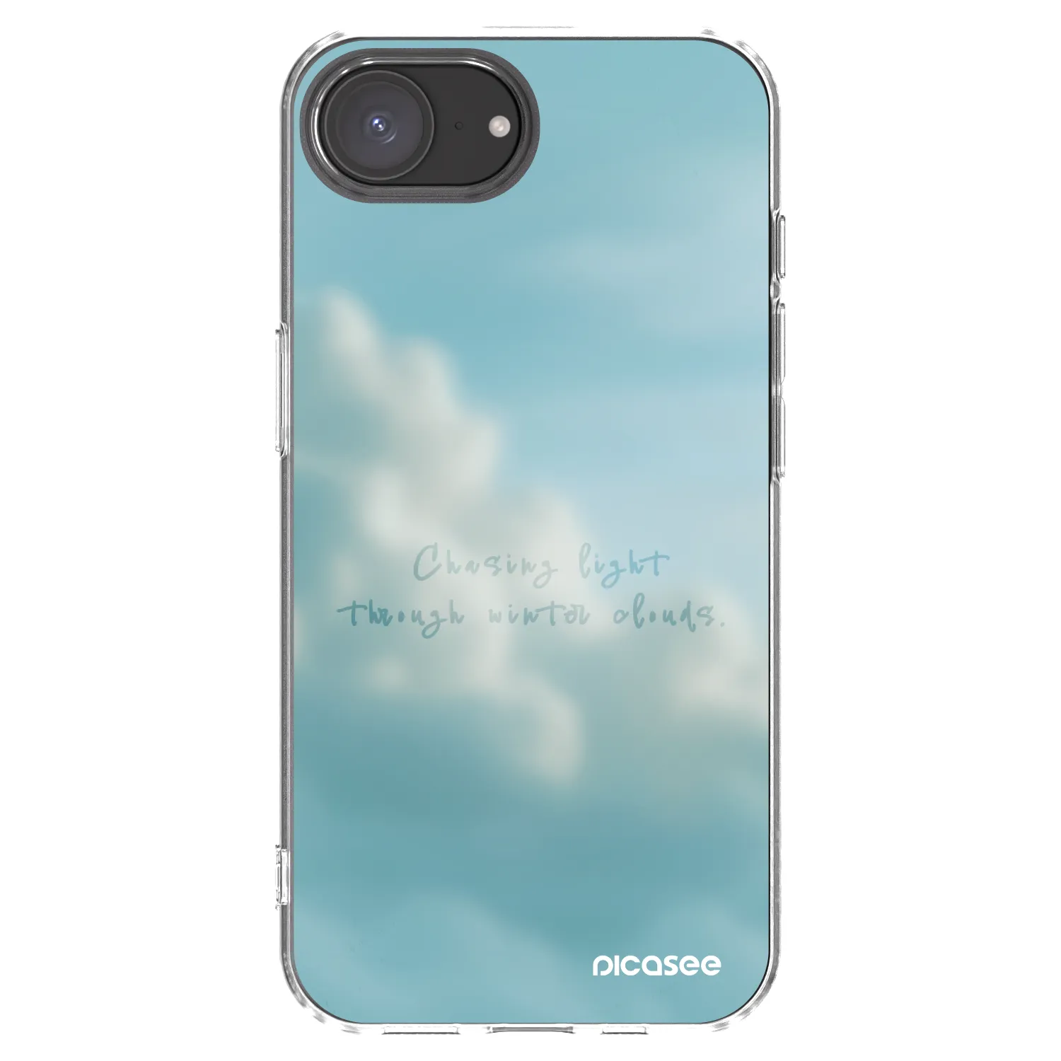 Picasee silikonski prozorni ovitek za Apple iPhone 17e - CHASiNG LIGHT