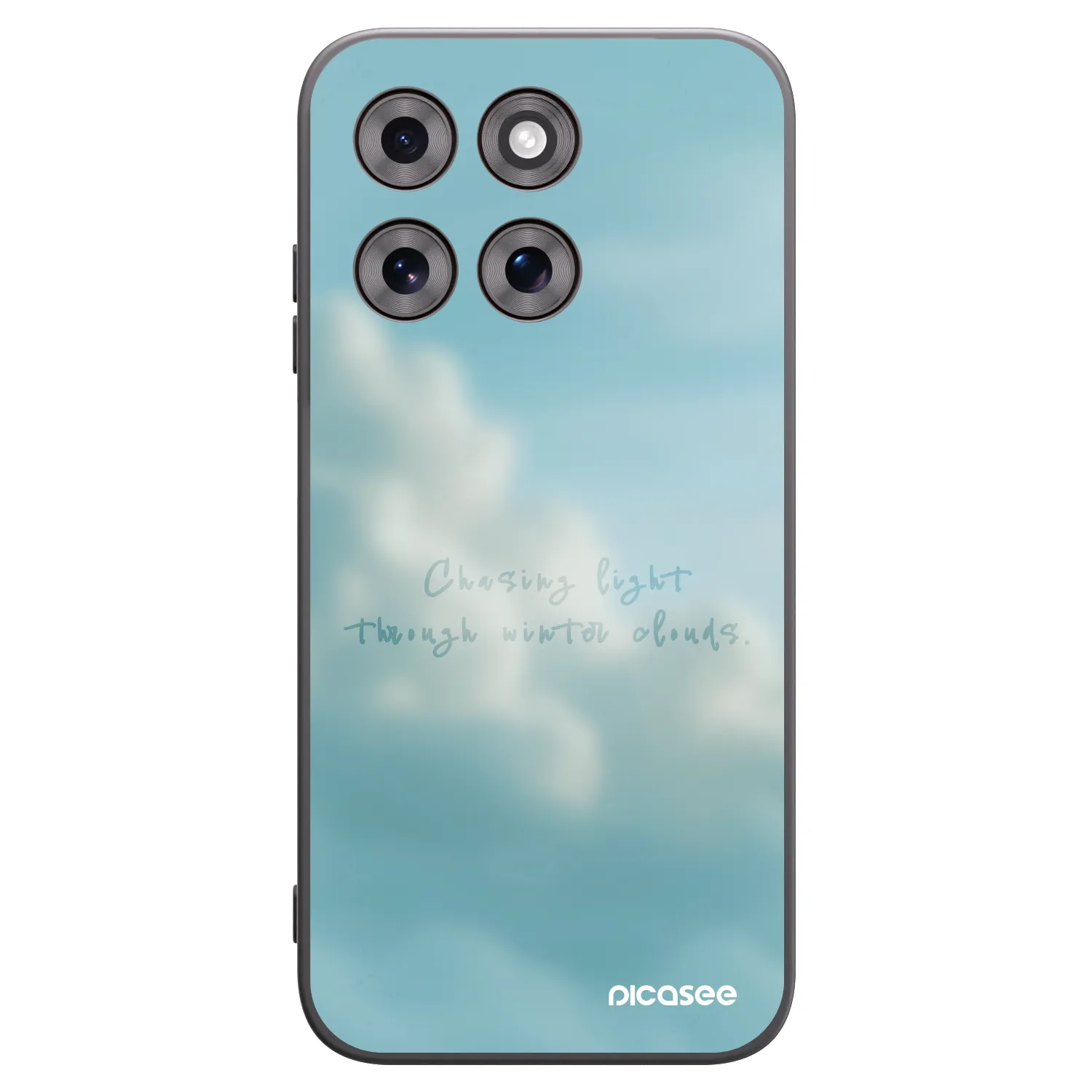 Picasee silikonski črni ovitek za Motorola Moto G77 - CHASiNG LIGHT