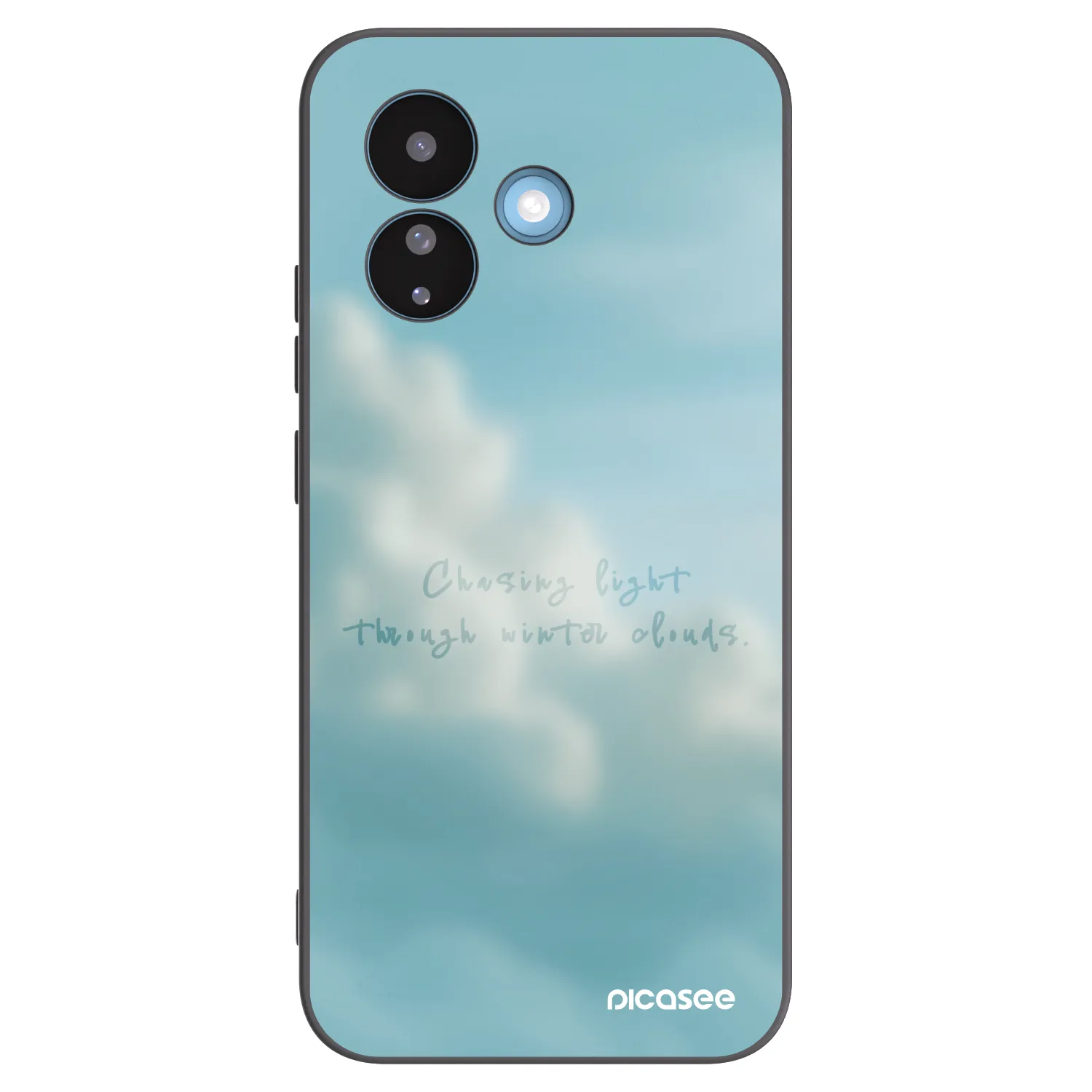 Picasee silikonski črni ovitek za Xiaomi Redmi Note 17 Pro 5G - CHASiNG LIGHT