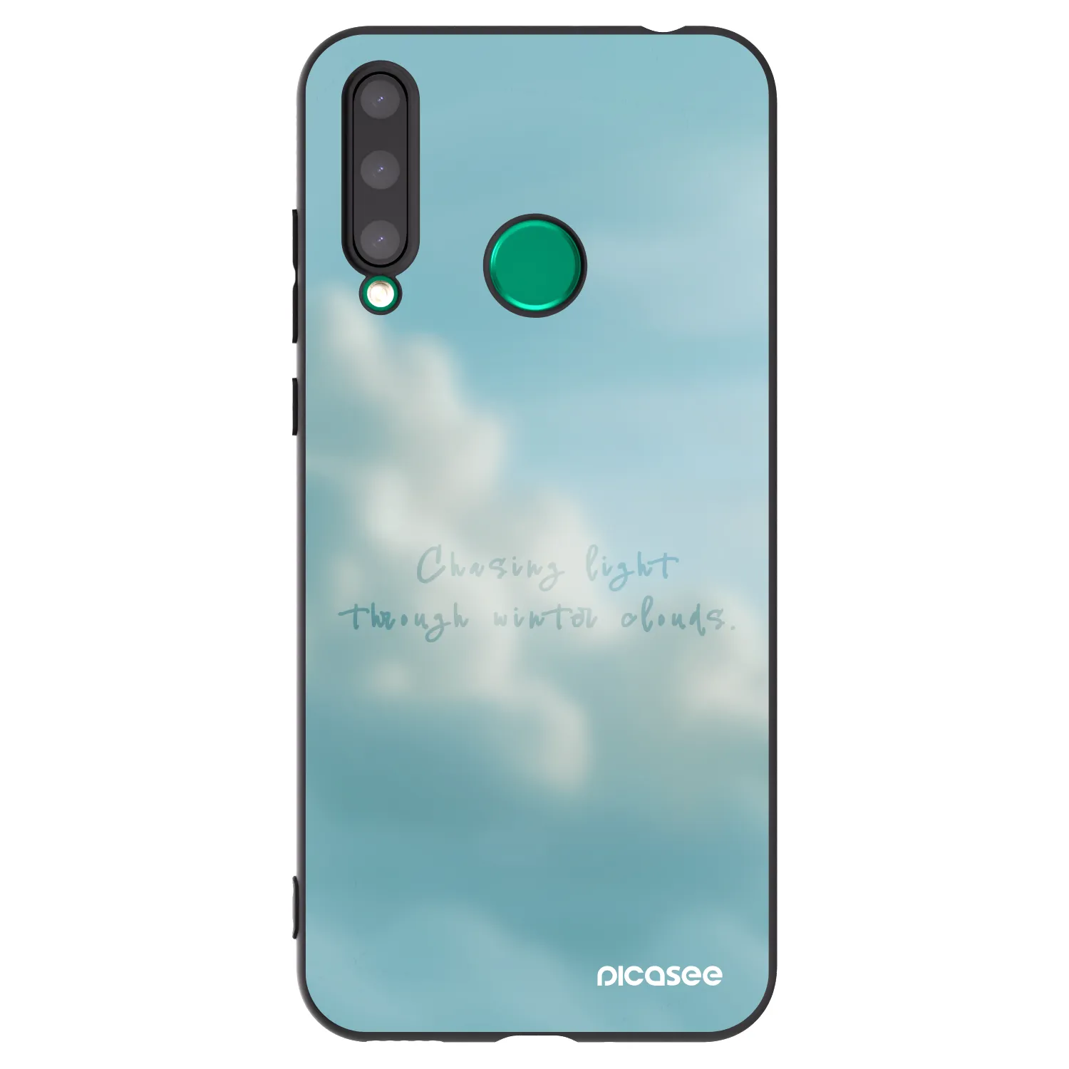 Picasee silikonski črni ovitek za Honor 20 Lite - CHASiNG LIGHT