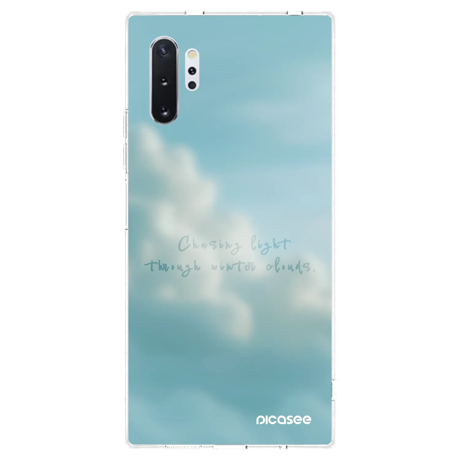 Picasee silikonski prozorni ovitek za Samsung Galaxy Note 10+ N975F - CHASiNG LIGHT